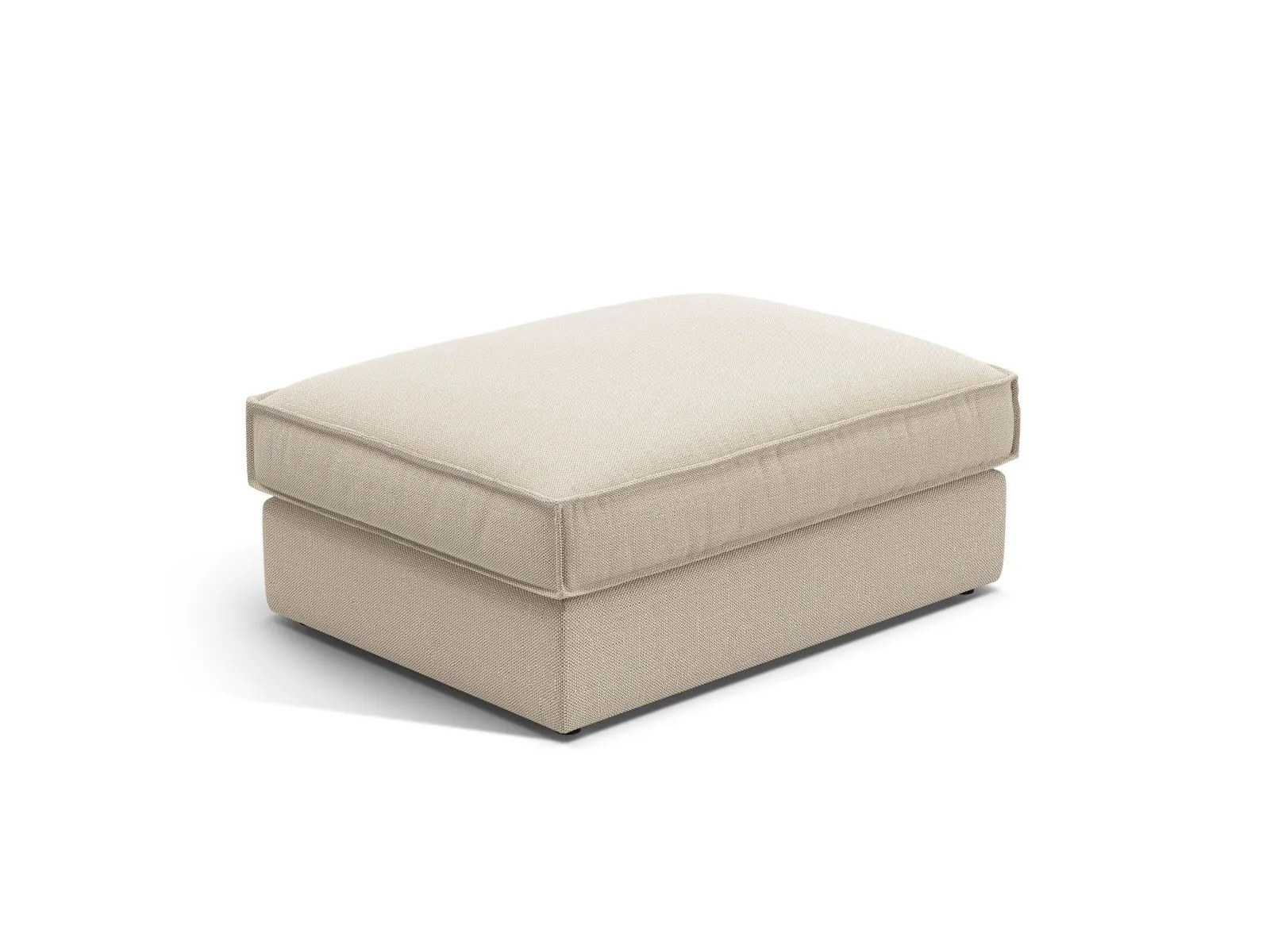 Pola Pouf aus Samt oder Strukturstoff, 103x78 cm - Image 49