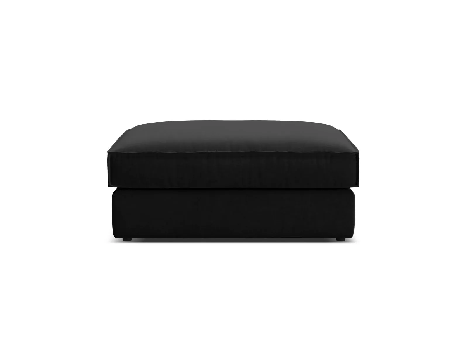 Pola Pouf aus Samt oder Strukturstoff, 103x78 cm - Image 7