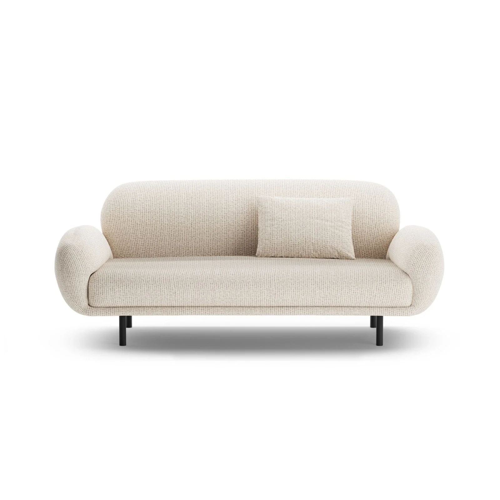 Poppy 2,5-Sitzer Sofa aus Samt, Chenille oder Boucle, 178x72 cm - Image 115