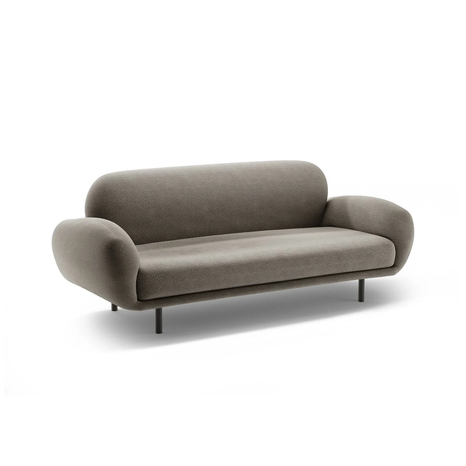 Poppy 2,5-Sitzer Sofa aus Samt, Chenille oder Boucle, 178x72 cm - Image 21
