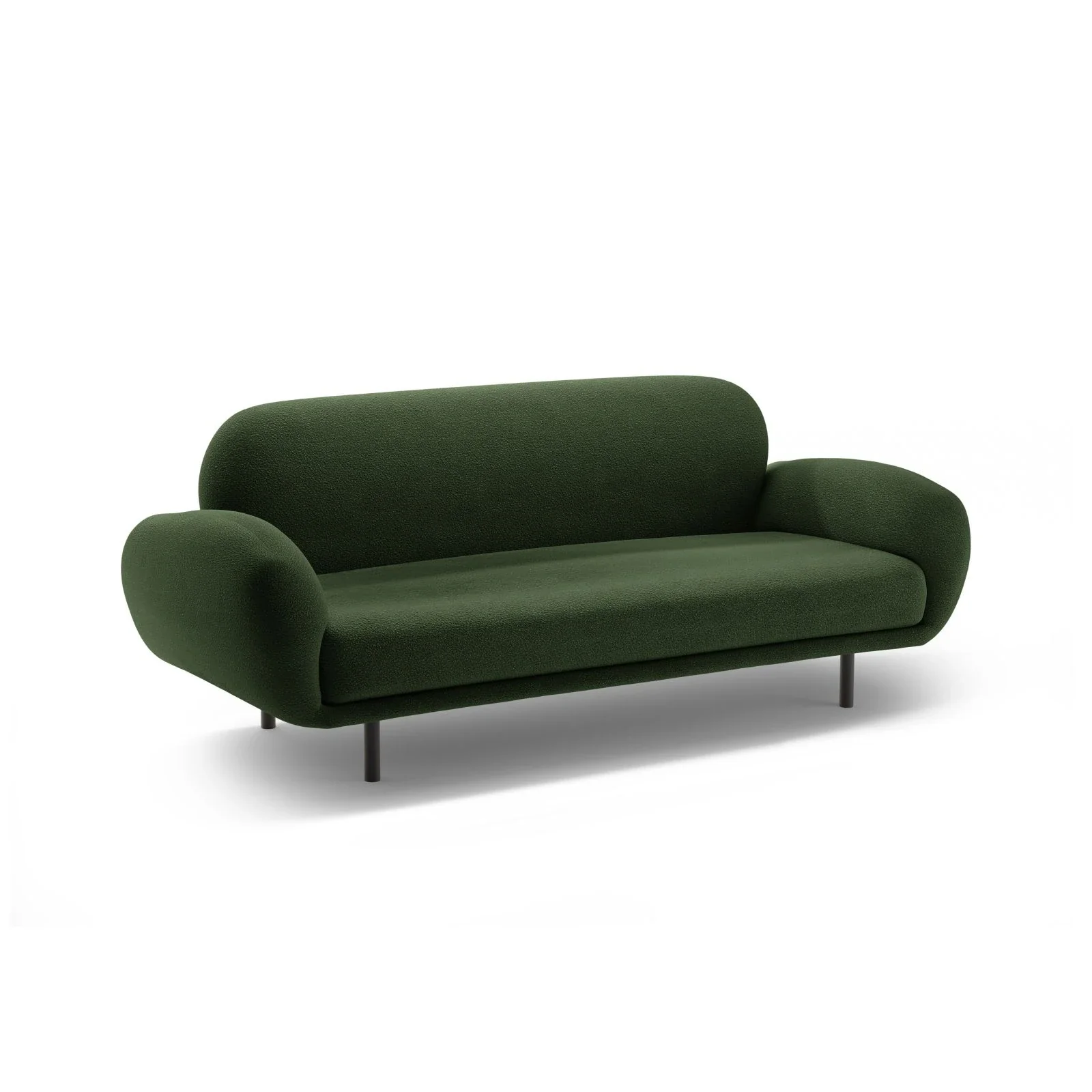 Poppy 2,5-Sitzer Sofa aus Samt, Chenille oder Boucle, 178x72 cm - Image 27