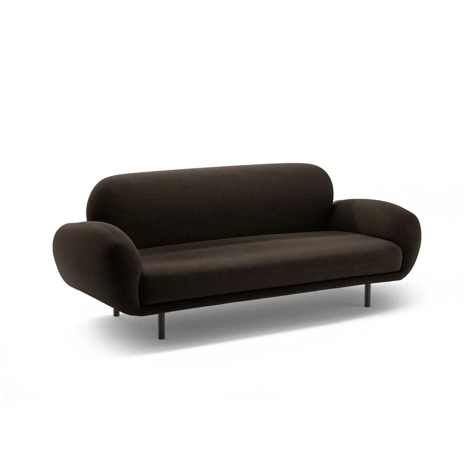 Poppy 2,5-Sitzer Sofa aus Samt, Chenille oder Boucle, 178x72 cm - Image 33
