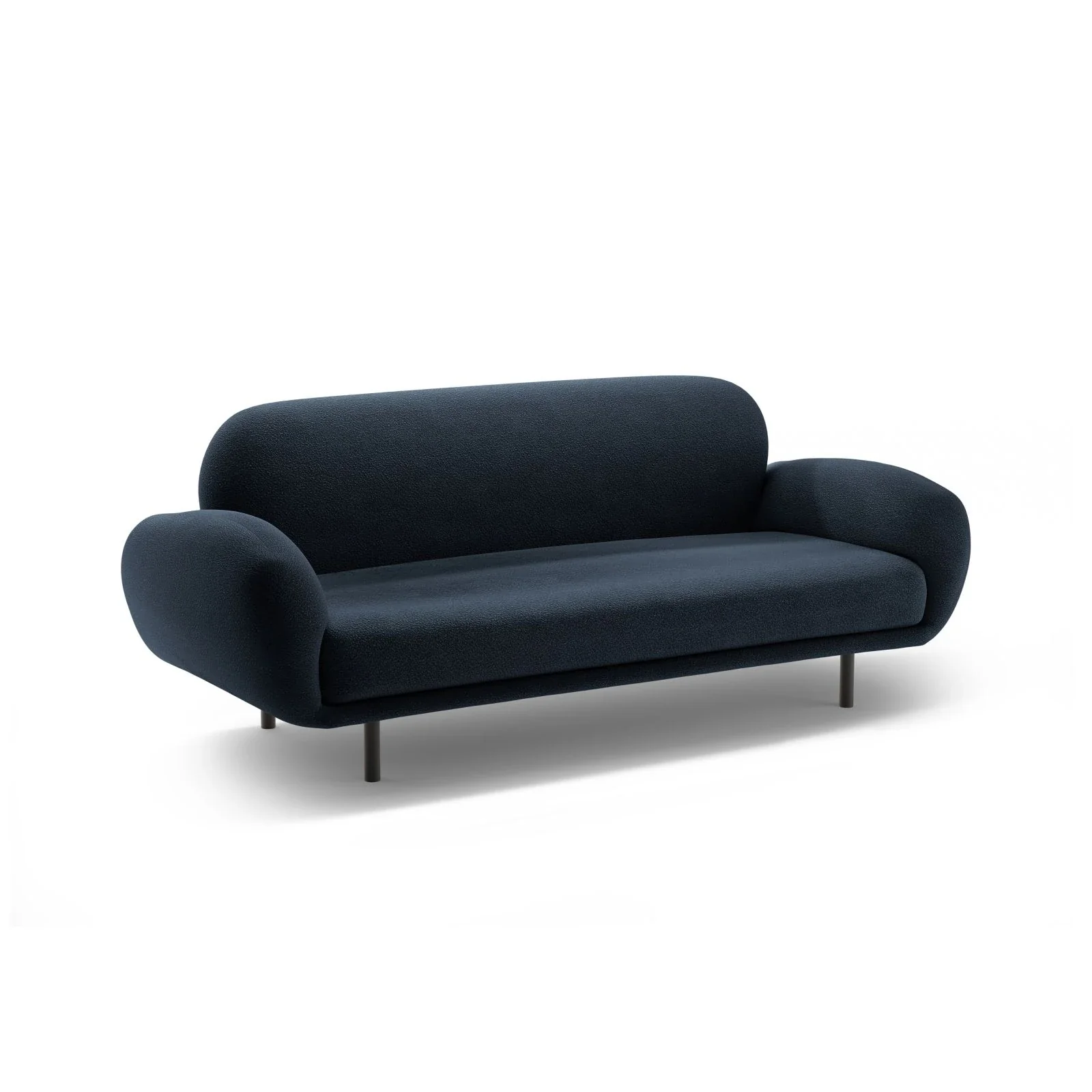 Poppy 2,5-Sitzer Sofa aus Samt, Chenille oder Boucle, 178x72 cm - Image 39