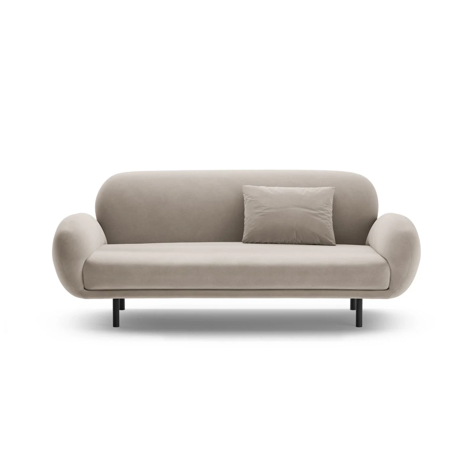 Poppy 2,5-Sitzer Sofa aus Samt, Chenille oder Boucle, 178x72 cm - Image 55
