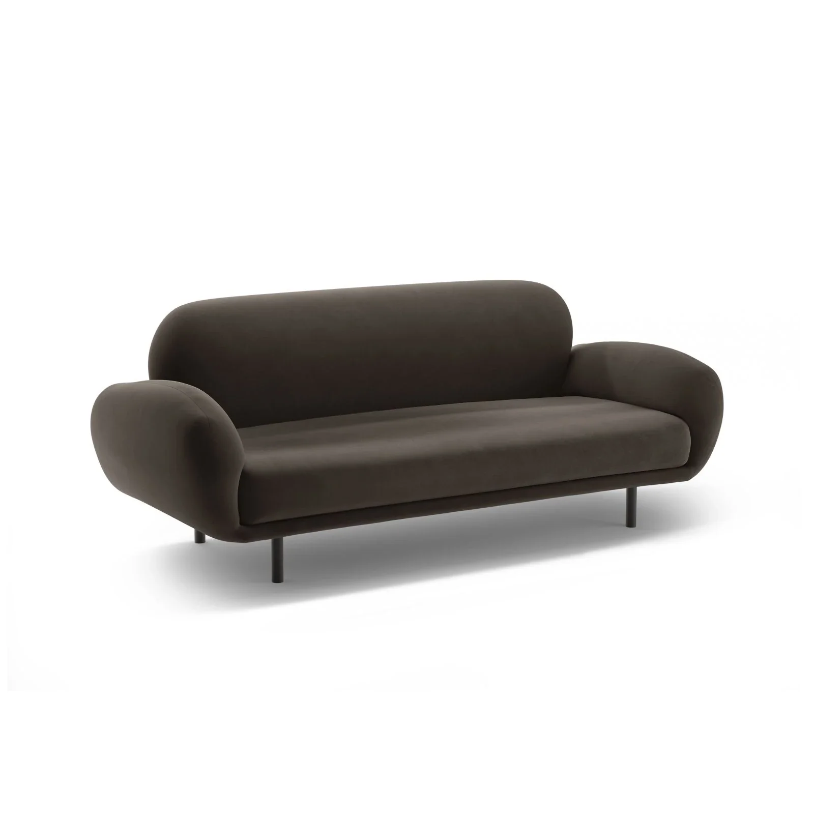 Poppy 2,5-Sitzer Sofa aus Samt, Chenille oder Boucle, 178x72 cm - Image 75