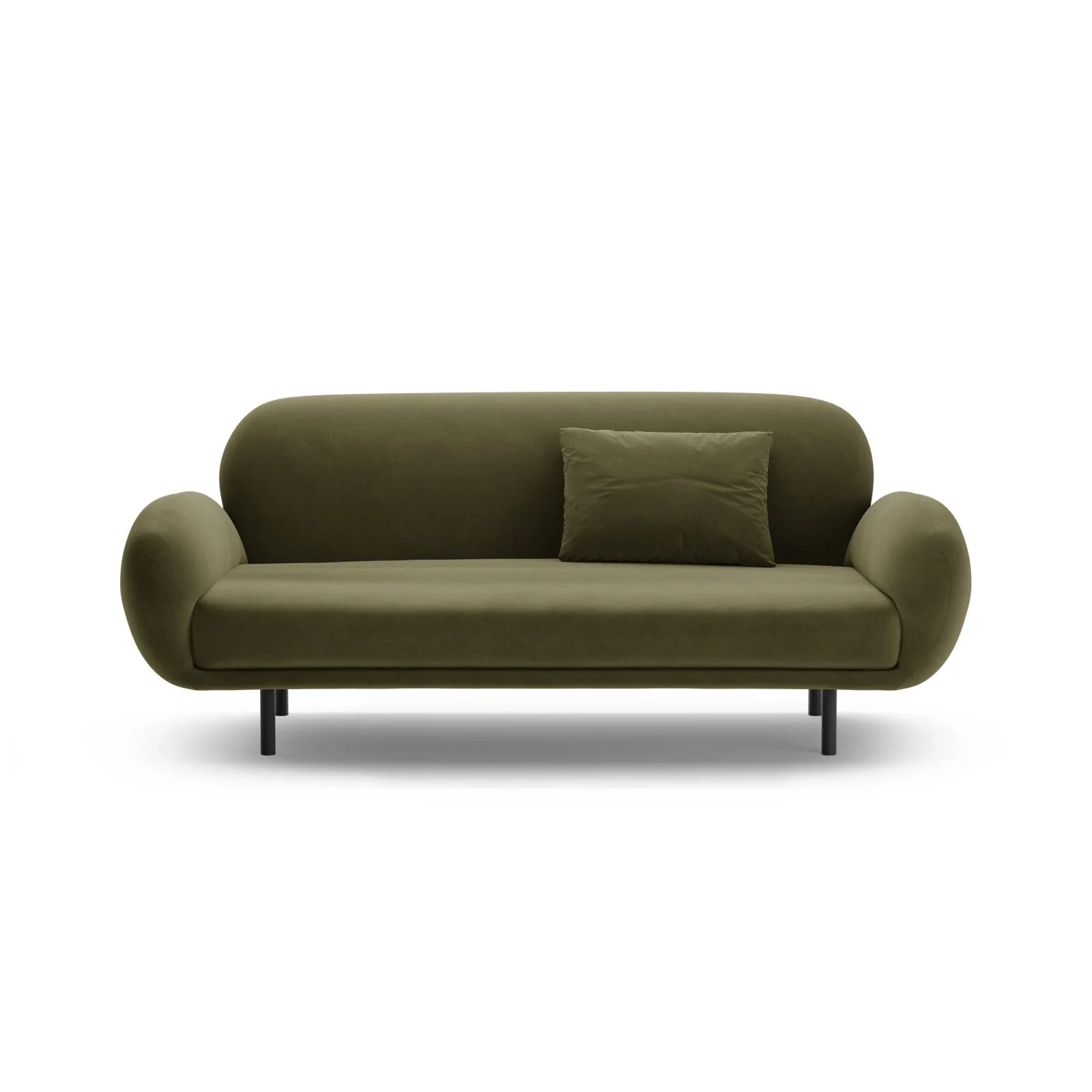 Poppy 2,5-Sitzer Sofa aus Samt, Chenille oder Boucle, 178x72 cm - Image 79