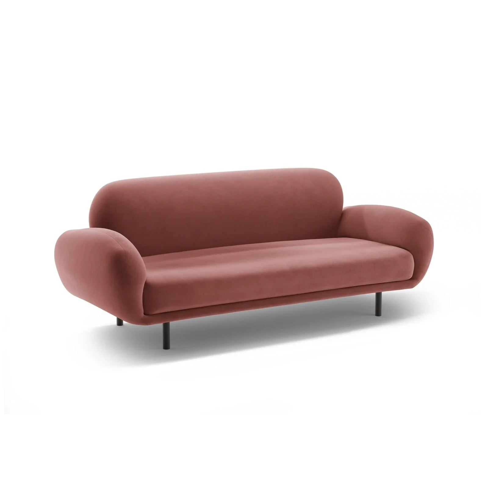 Poppy 2,5-Sitzer Sofa aus Samt, Chenille oder Boucle, 178x72 cm - Image 99