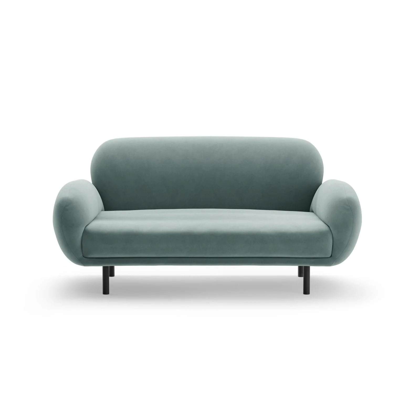 Poppy 2-Sitzer Sofa aus Samt, Chenille oder Boucle, 148x72 cm - Image 104