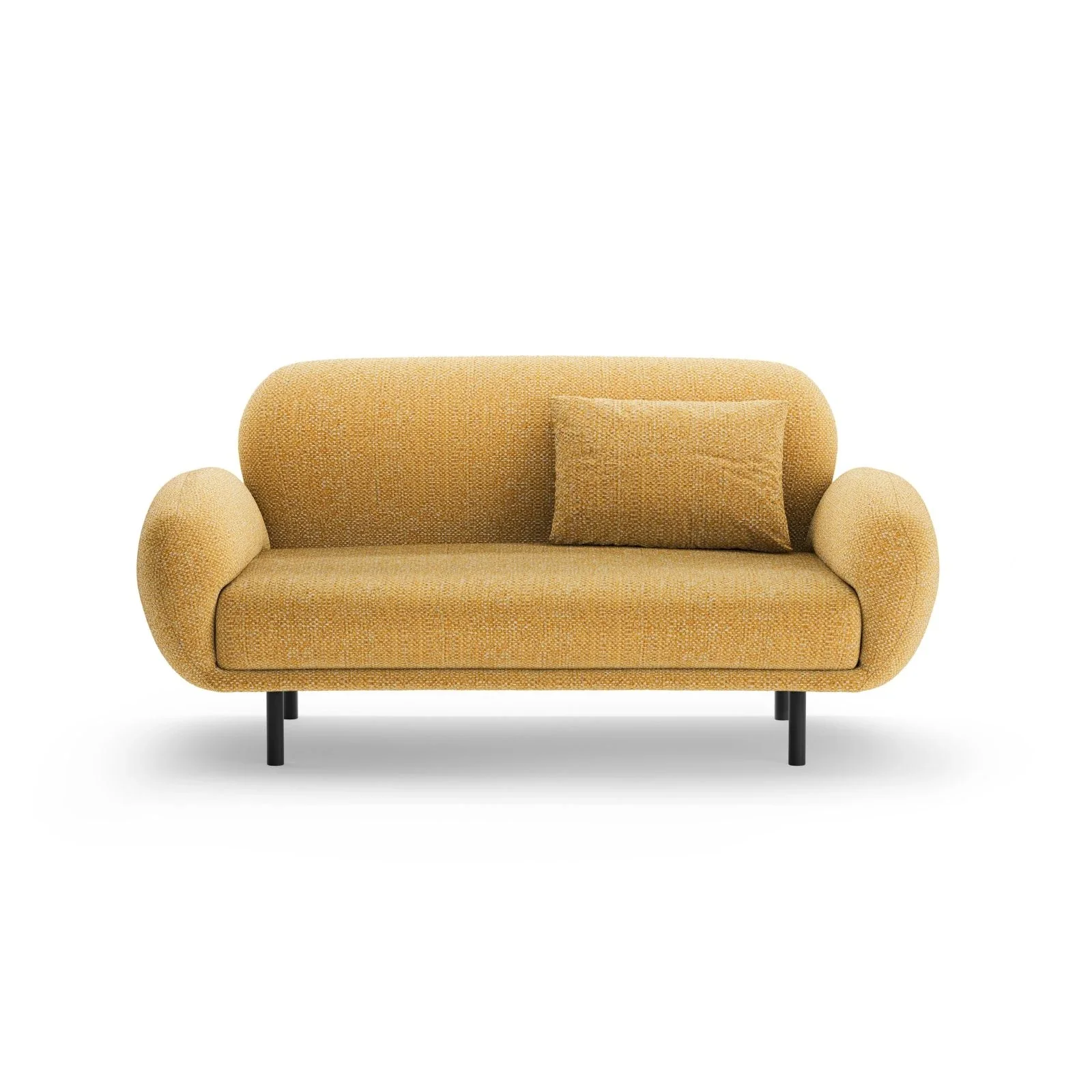 Poppy 2-Sitzer Sofa aus Samt, Chenille oder Boucle, 148x72 cm - Image 157