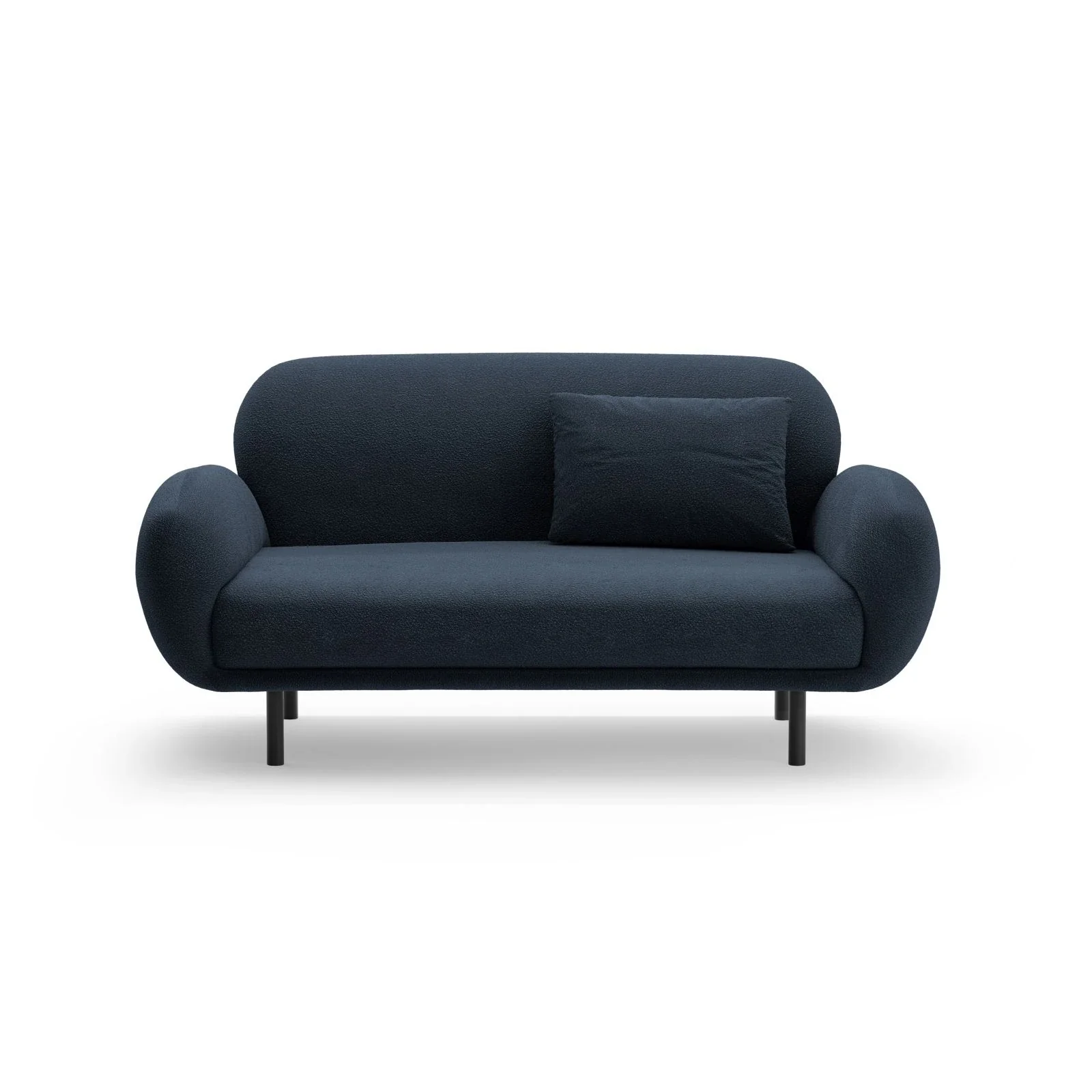 Poppy 2-Sitzer Sofa aus Samt, Chenille oder Boucle, 148x72 cm - Image 37