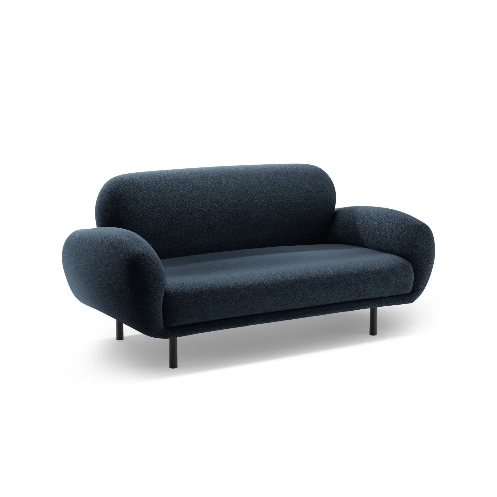 Poppy 2-Sitzer Sofa aus Samt, Chenille oder Boucle, 148x72 cm - Image 39