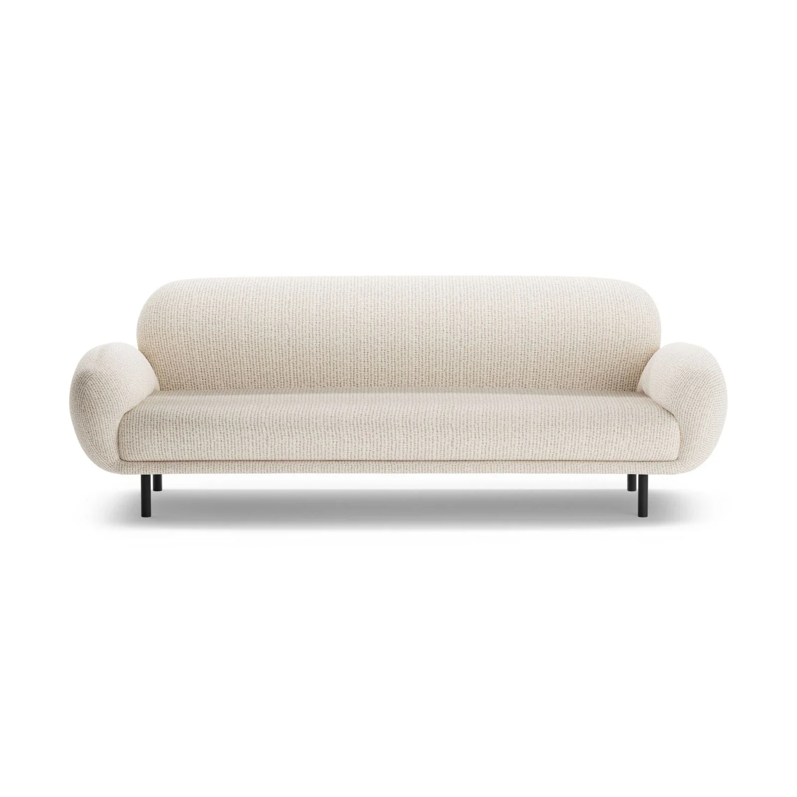 Poppy 3-Sitzer Sofa aus Samt, Chenille oder Boucle, 208x72 cm - Image 116