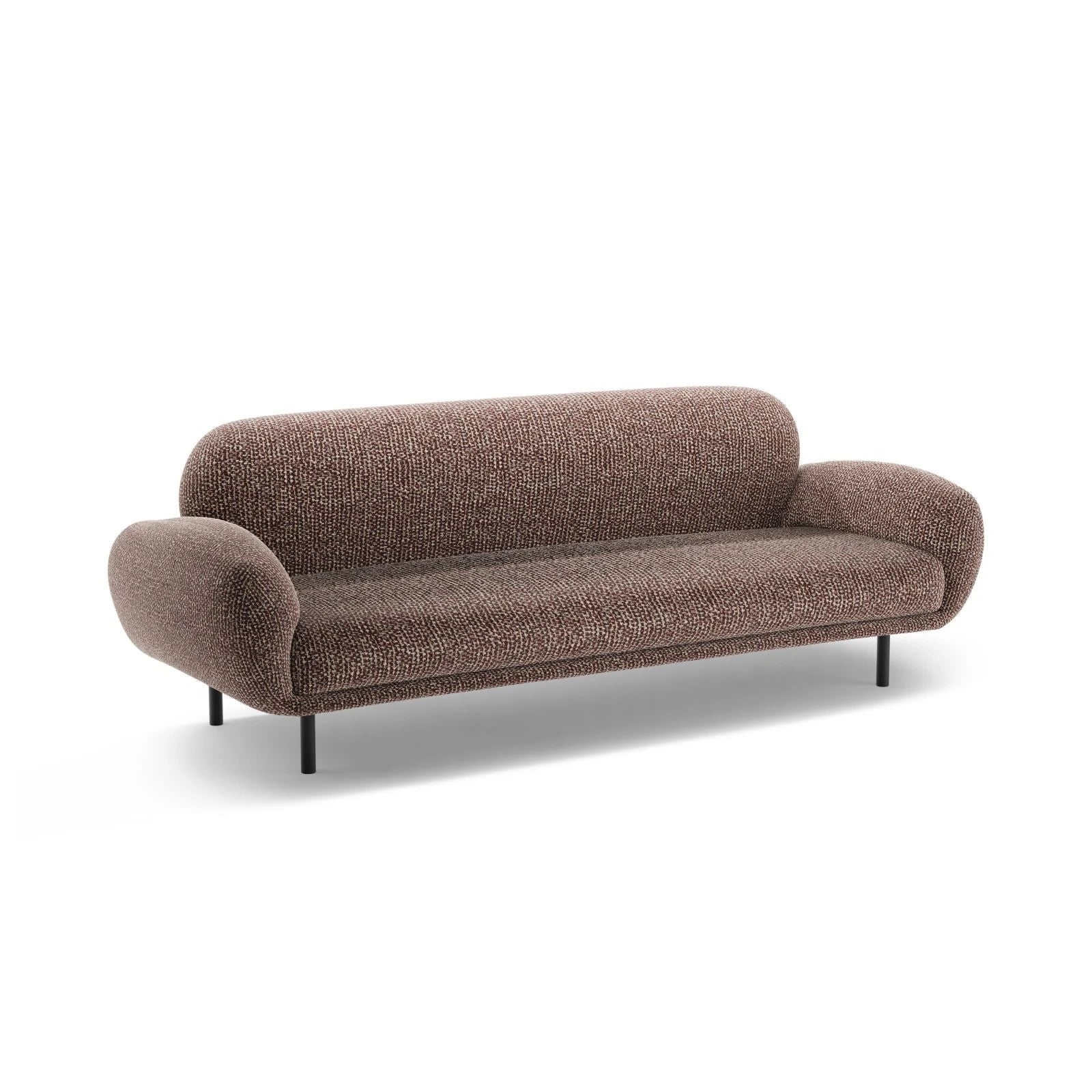 Poppy 3-Sitzer Sofa aus Samt, Chenille oder Boucle, 208x72 cm - Image 123