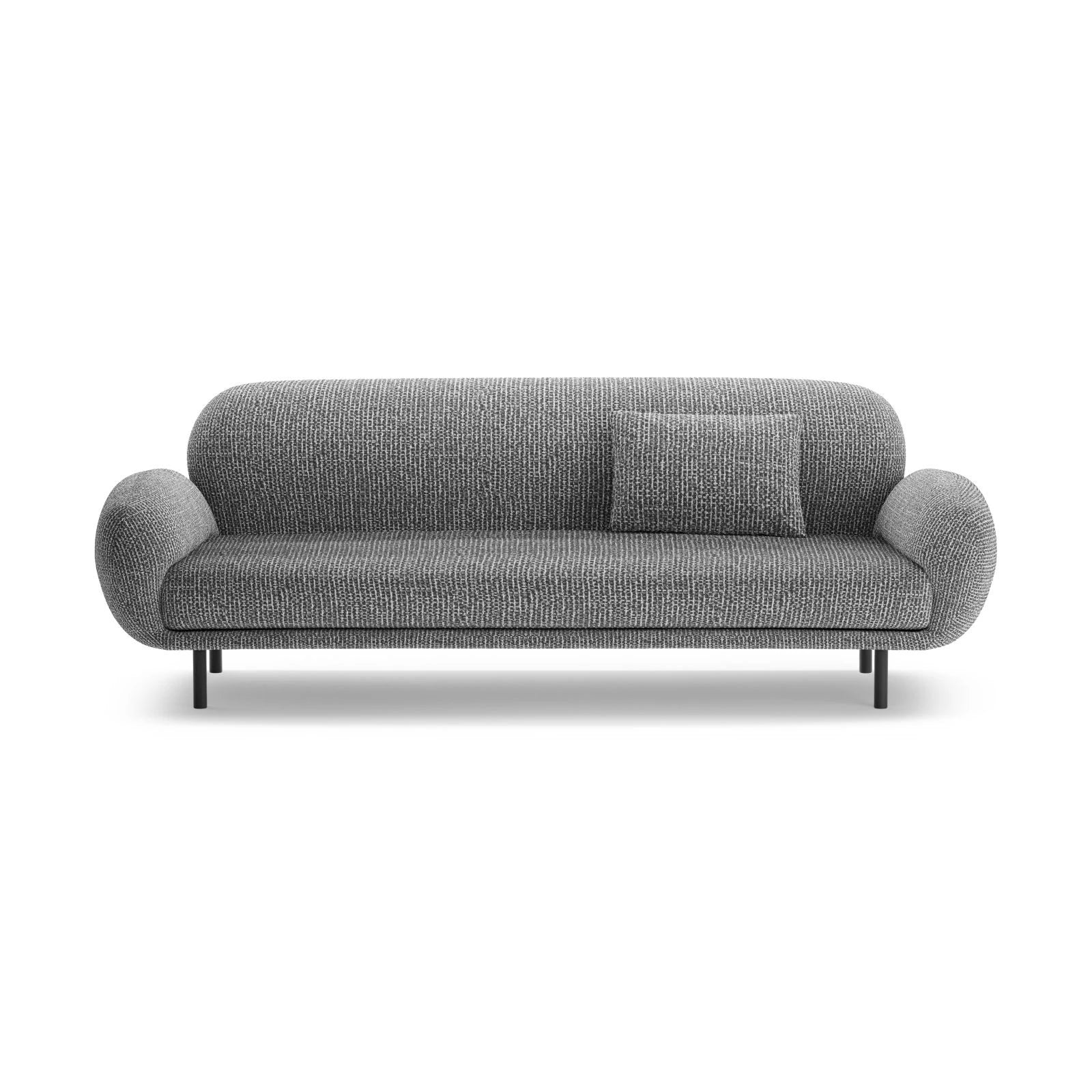 Poppy 3-Sitzer Sofa aus Samt, Chenille oder Boucle, 208x72 cm - Image 127