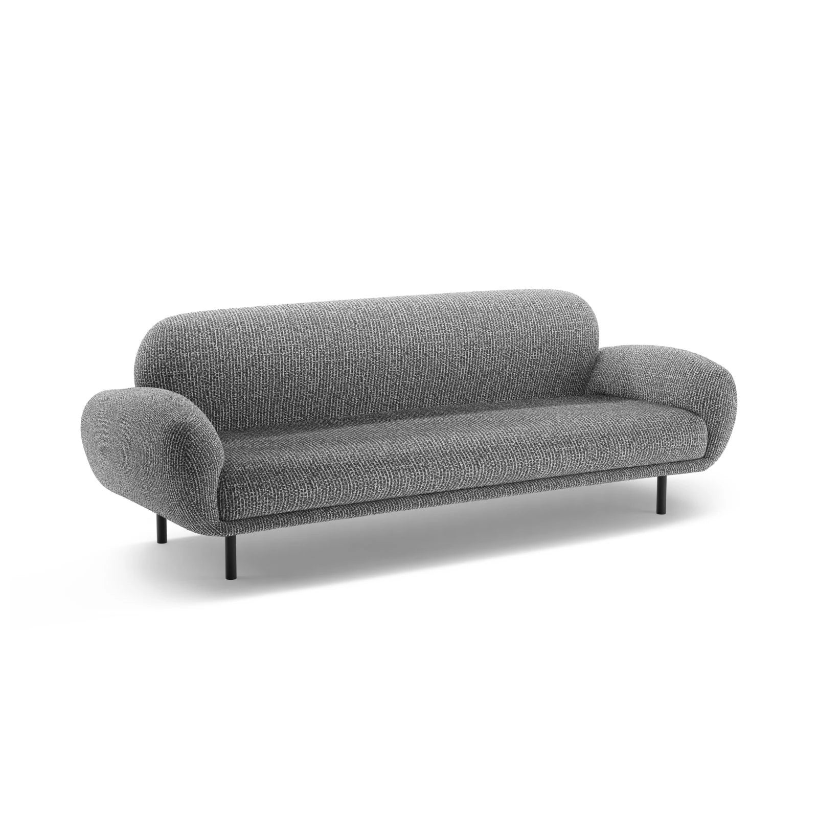 Poppy 3-Sitzer Sofa aus Samt, Chenille oder Boucle, 208x72 cm - Image 129