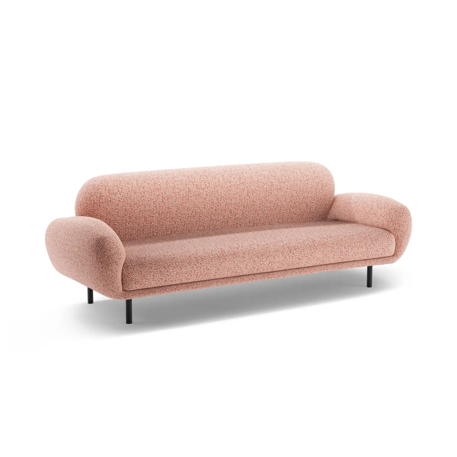 Poppy 3-Sitzer Sofa aus Samt, Chenille oder Boucle, 208x72 cm - Image 135