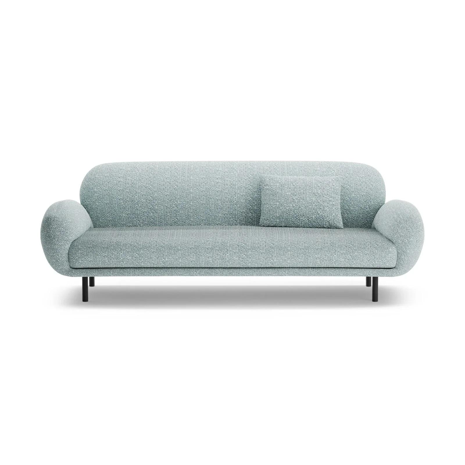 Poppy 3-Sitzer Sofa aus Samt, Chenille oder Boucle, 208x72 cm - Image 145