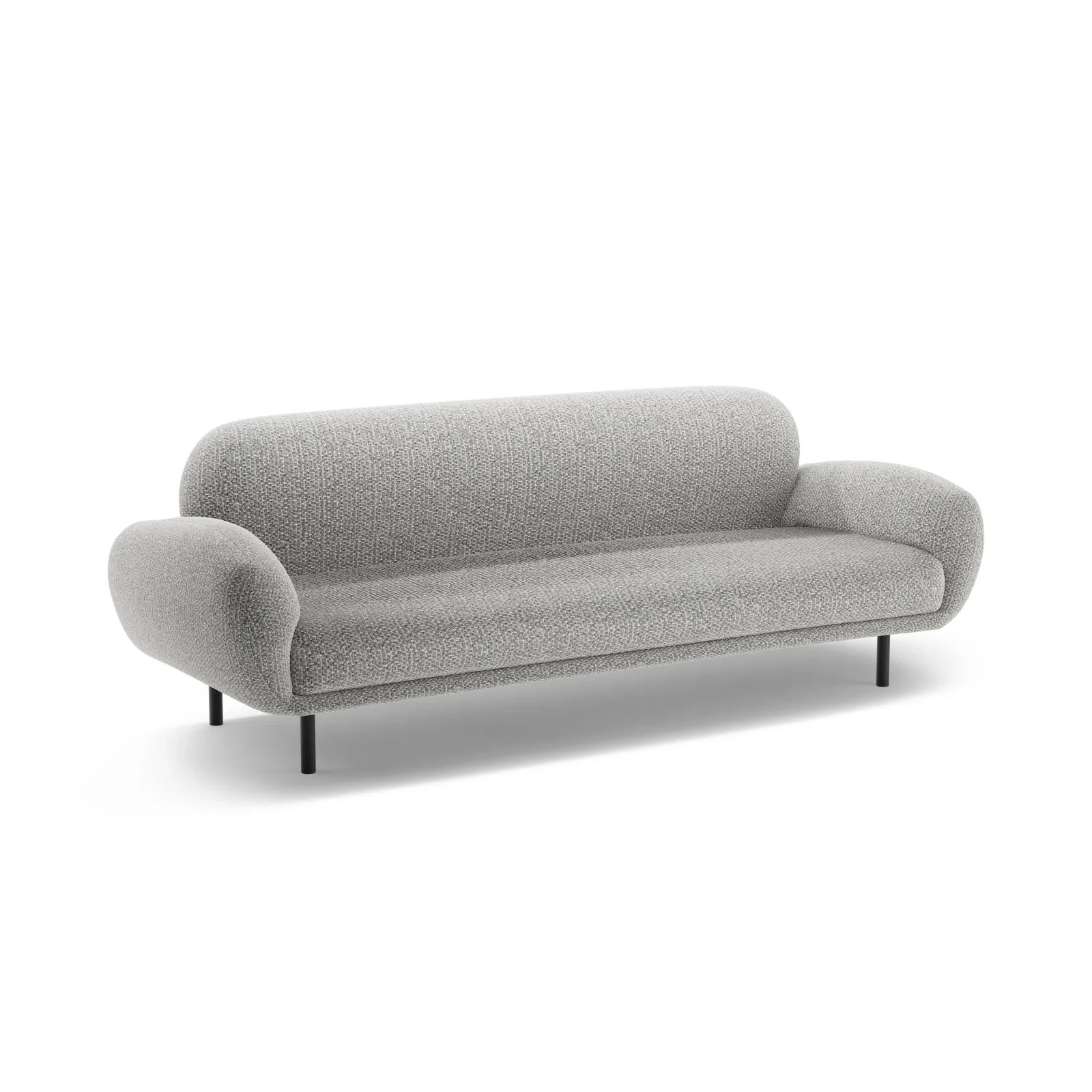Poppy 3-Sitzer Sofa aus Samt, Chenille oder Boucle, 208x72 cm - Image 153