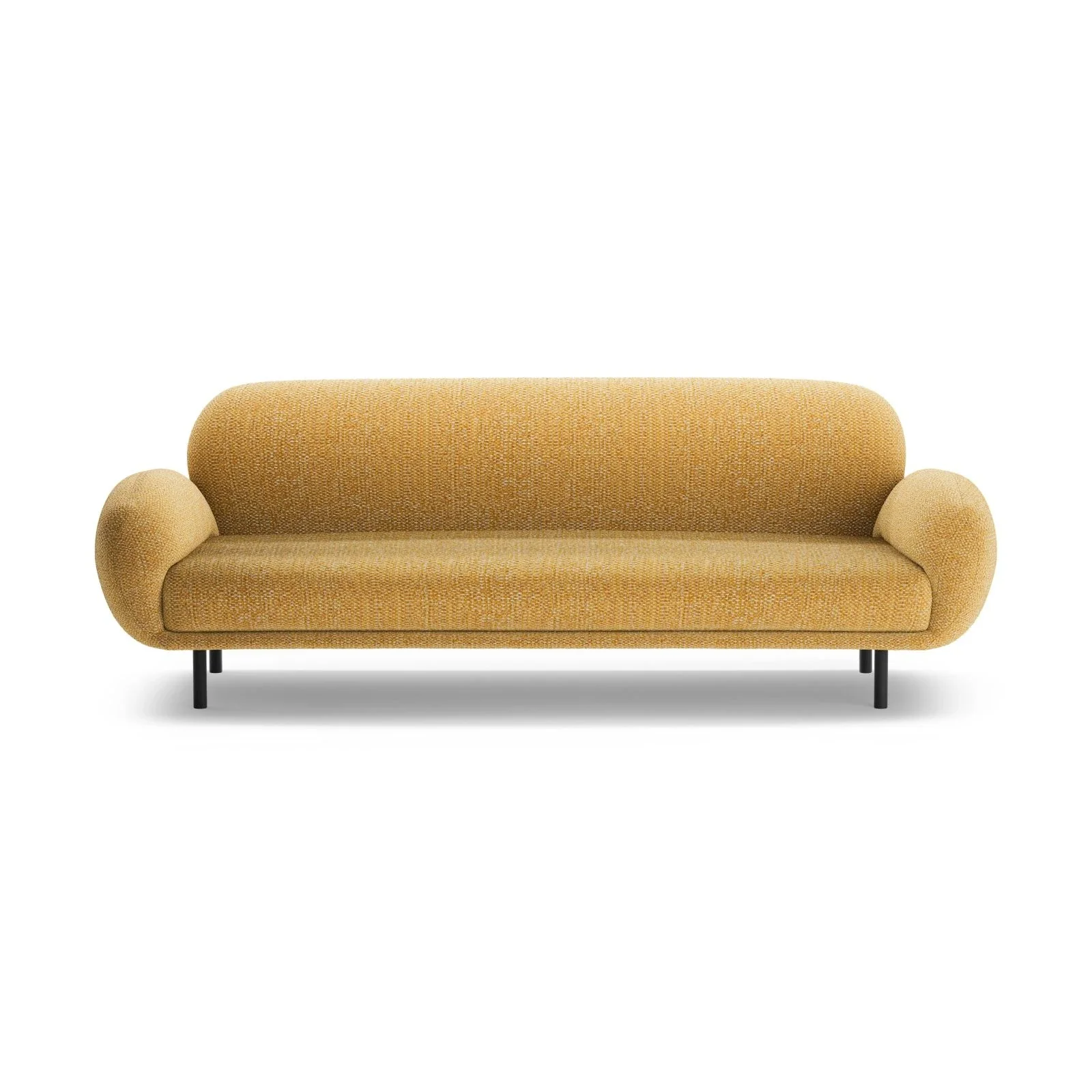 Poppy 3-Sitzer Sofa aus Samt, Chenille oder Boucle, 208x72 cm - Image 158