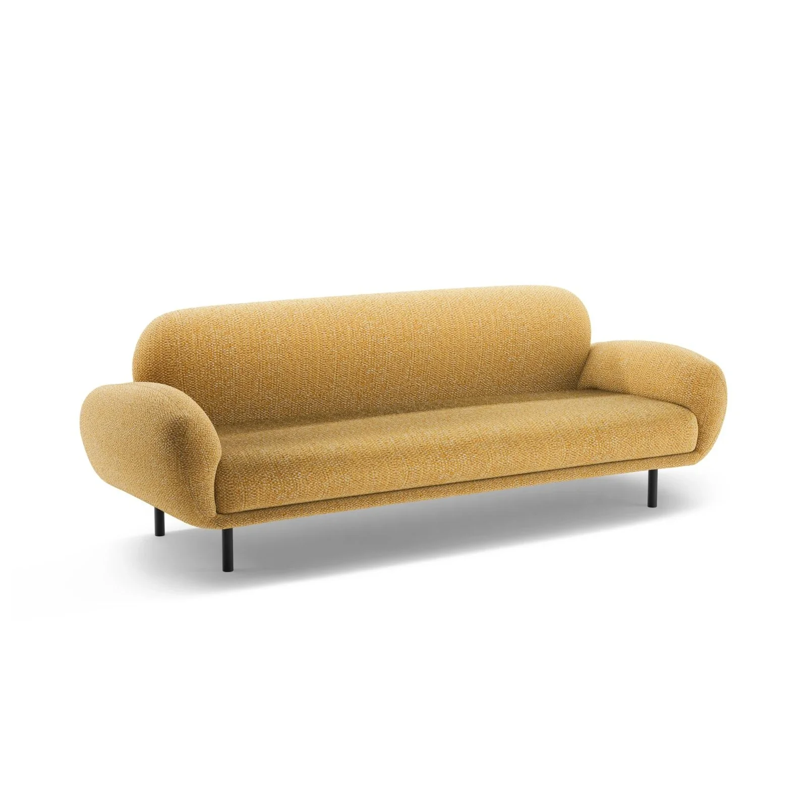 Poppy 3-Sitzer Sofa aus Samt, Chenille oder Boucle, 208x72 cm - Image 159