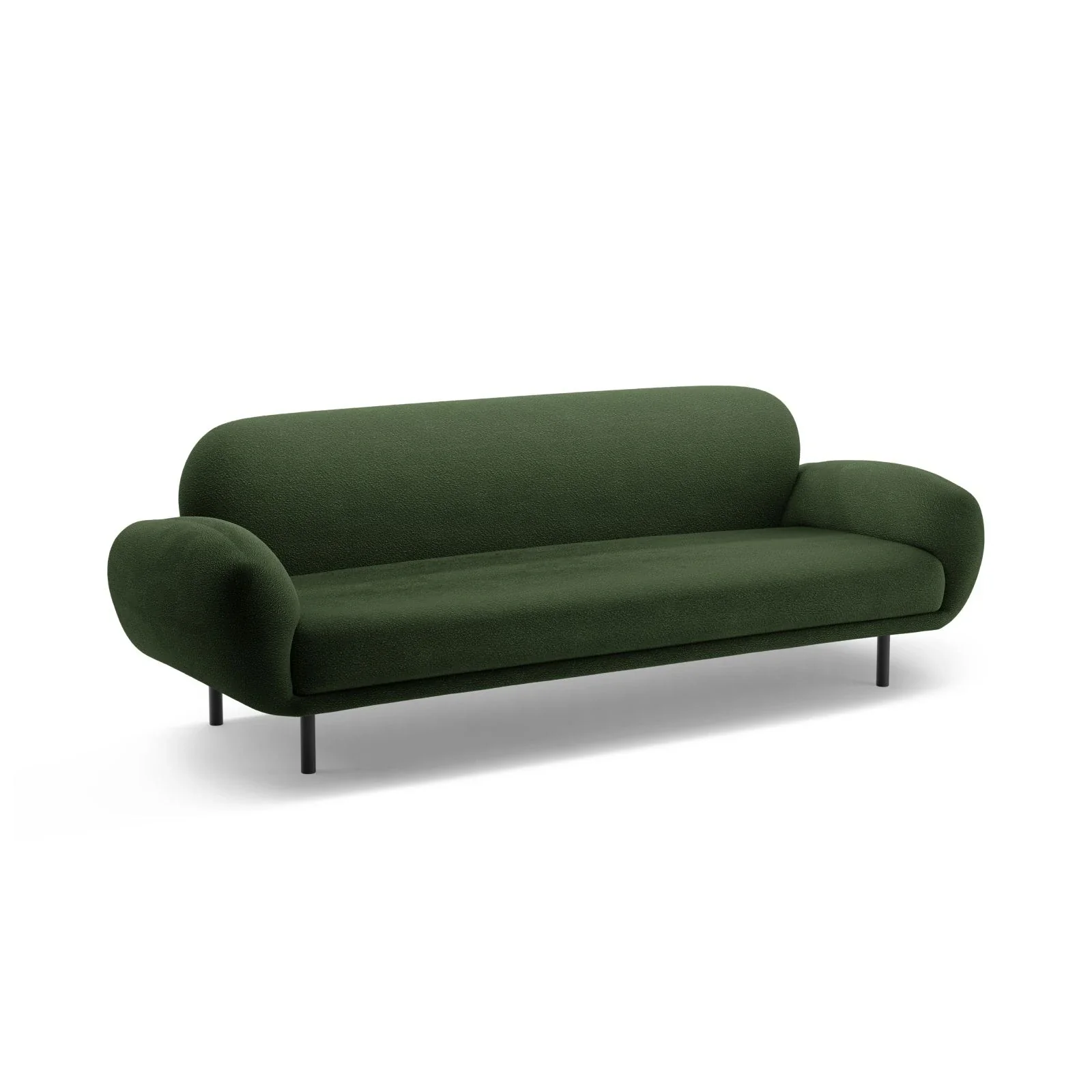 Poppy 3-Sitzer Sofa aus Samt, Chenille oder Boucle, 208x72 cm - Image 27