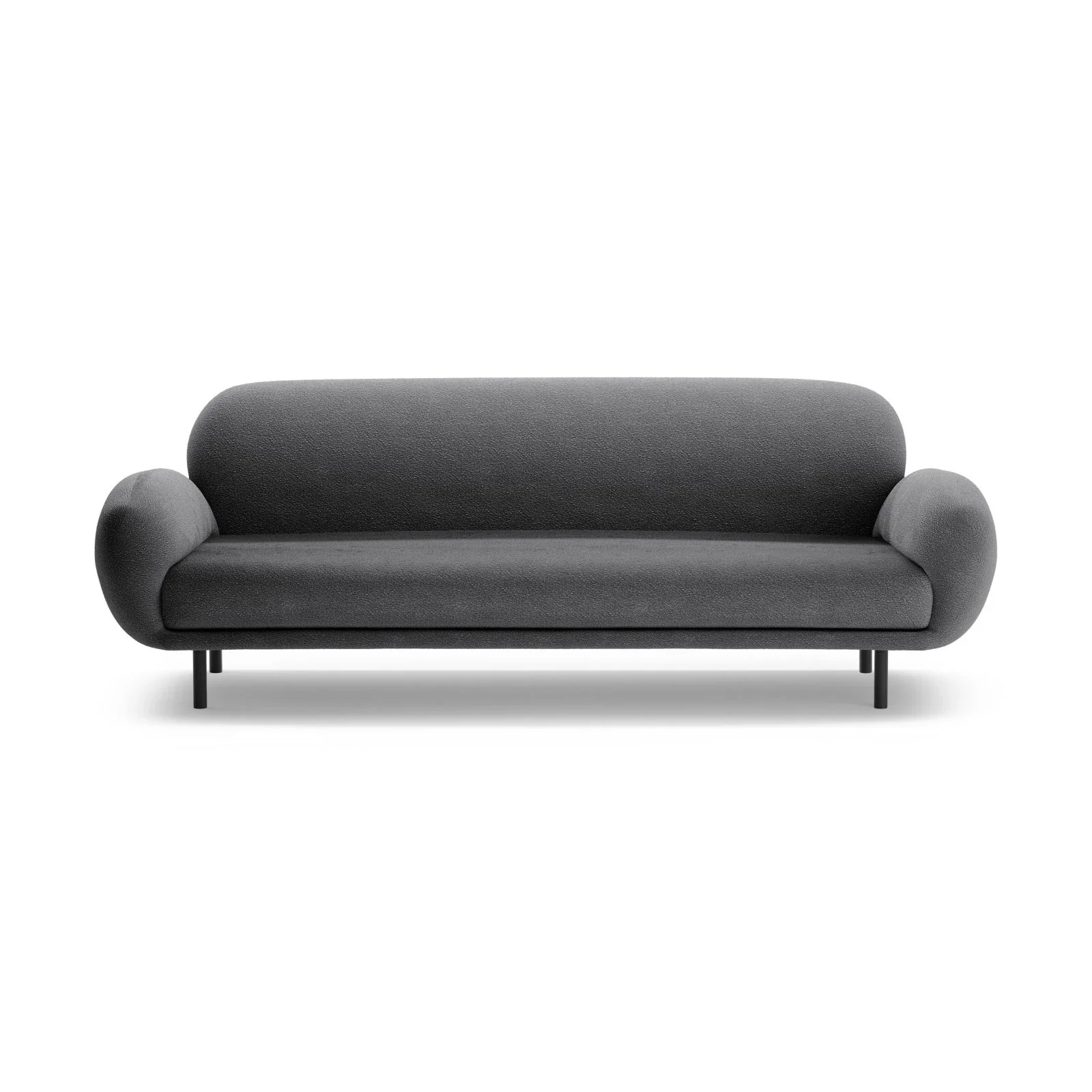 Poppy 3-Sitzer Sofa aus Samt, Chenille oder Boucle, 208x72 cm - Image 44