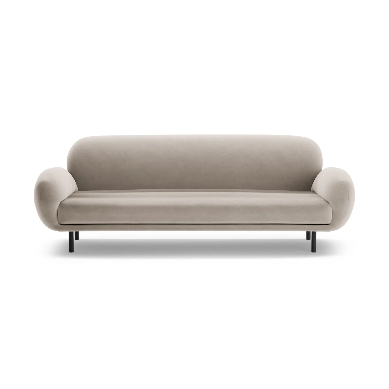Poppy 3-Sitzer Sofa aus Samt, Chenille oder Boucle, 208x72 cm - Image 56