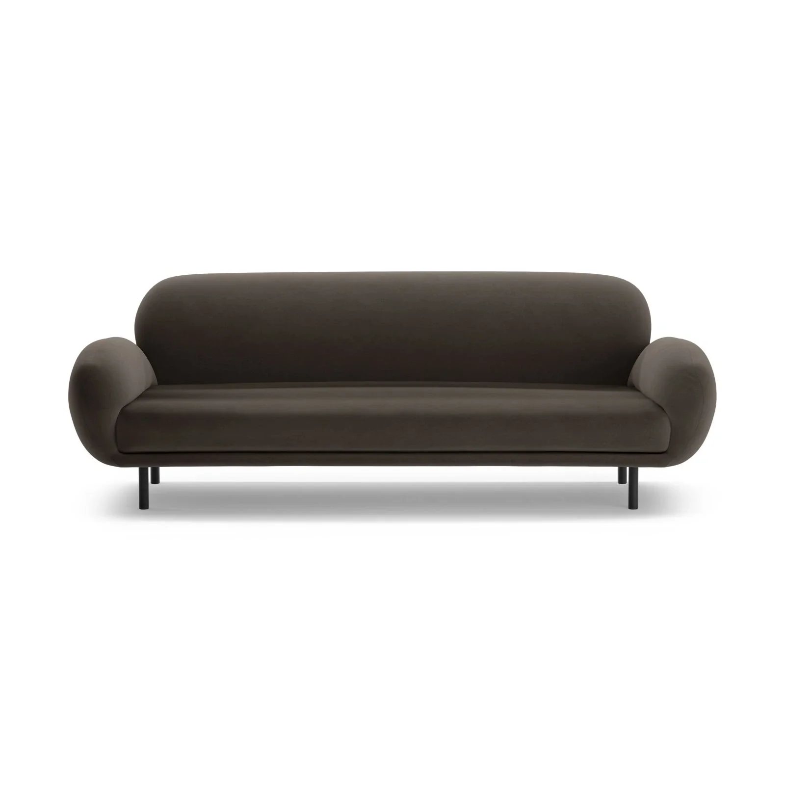 Poppy 3-Sitzer Sofa aus Samt, Chenille oder Boucle, 208x72 cm - Image 74