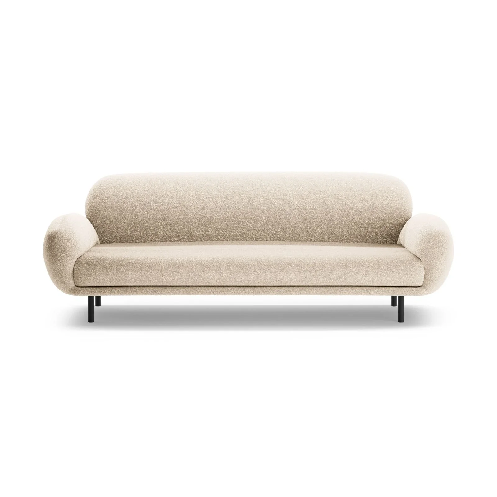 Poppy 3-Sitzer Sofa aus Samt, Chenille oder Boucle, 208x72 cm - Image 8