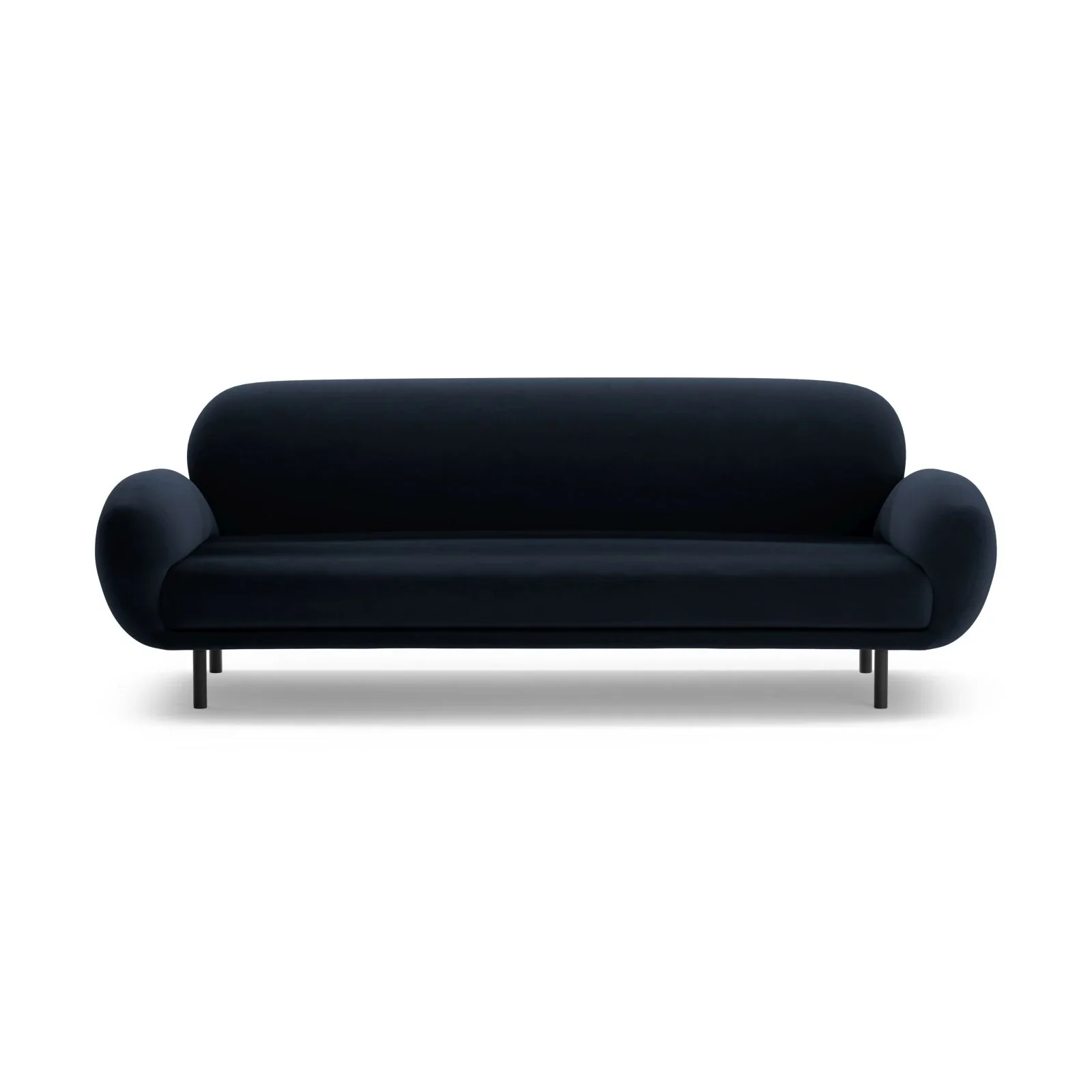 Poppy 3-Sitzer Sofa aus Samt, Chenille oder Boucle, 208x72 cm - Image 86