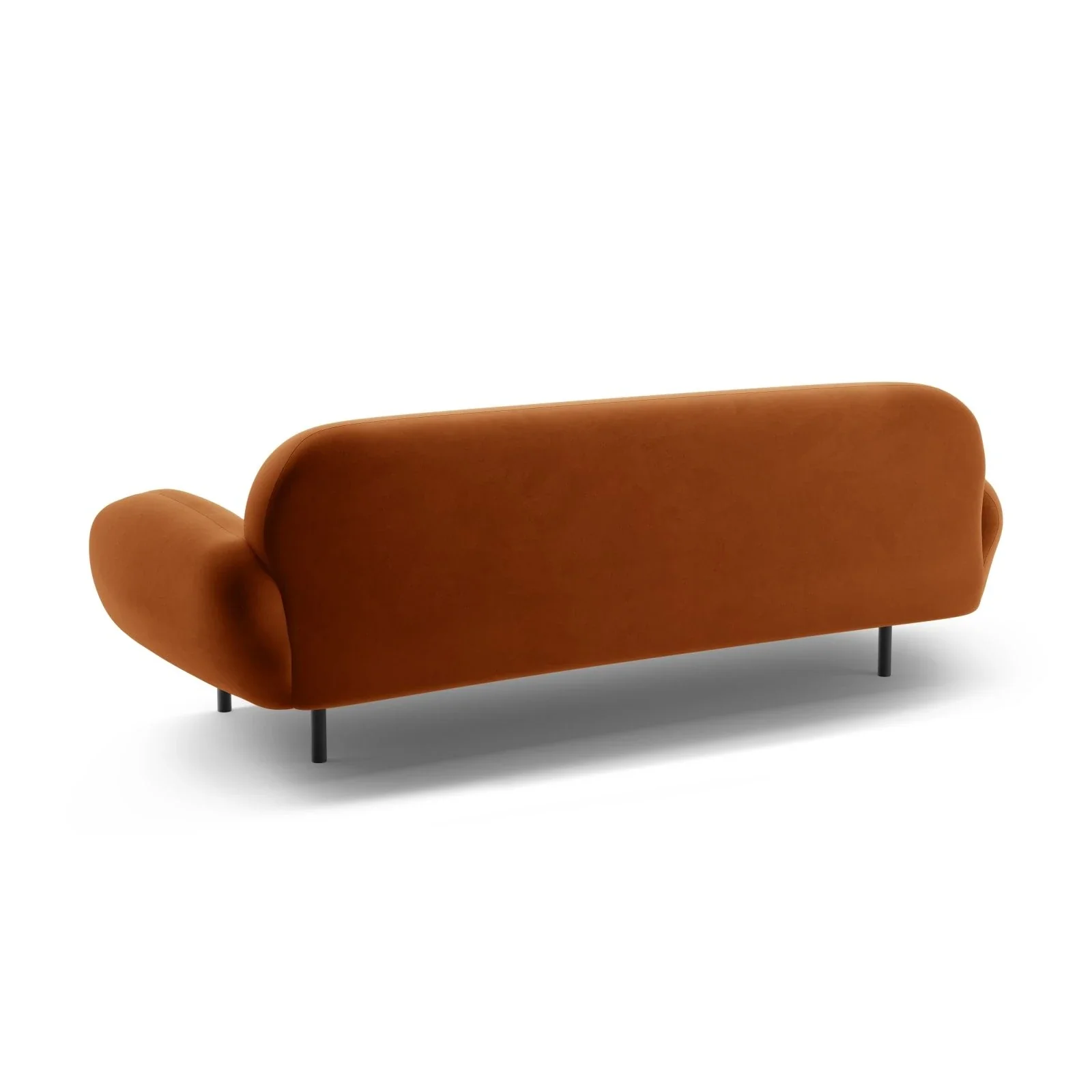 Poppy 3-Sitzer Sofa aus Samt, Chenille oder Boucle, 208x72 cm - Image 94