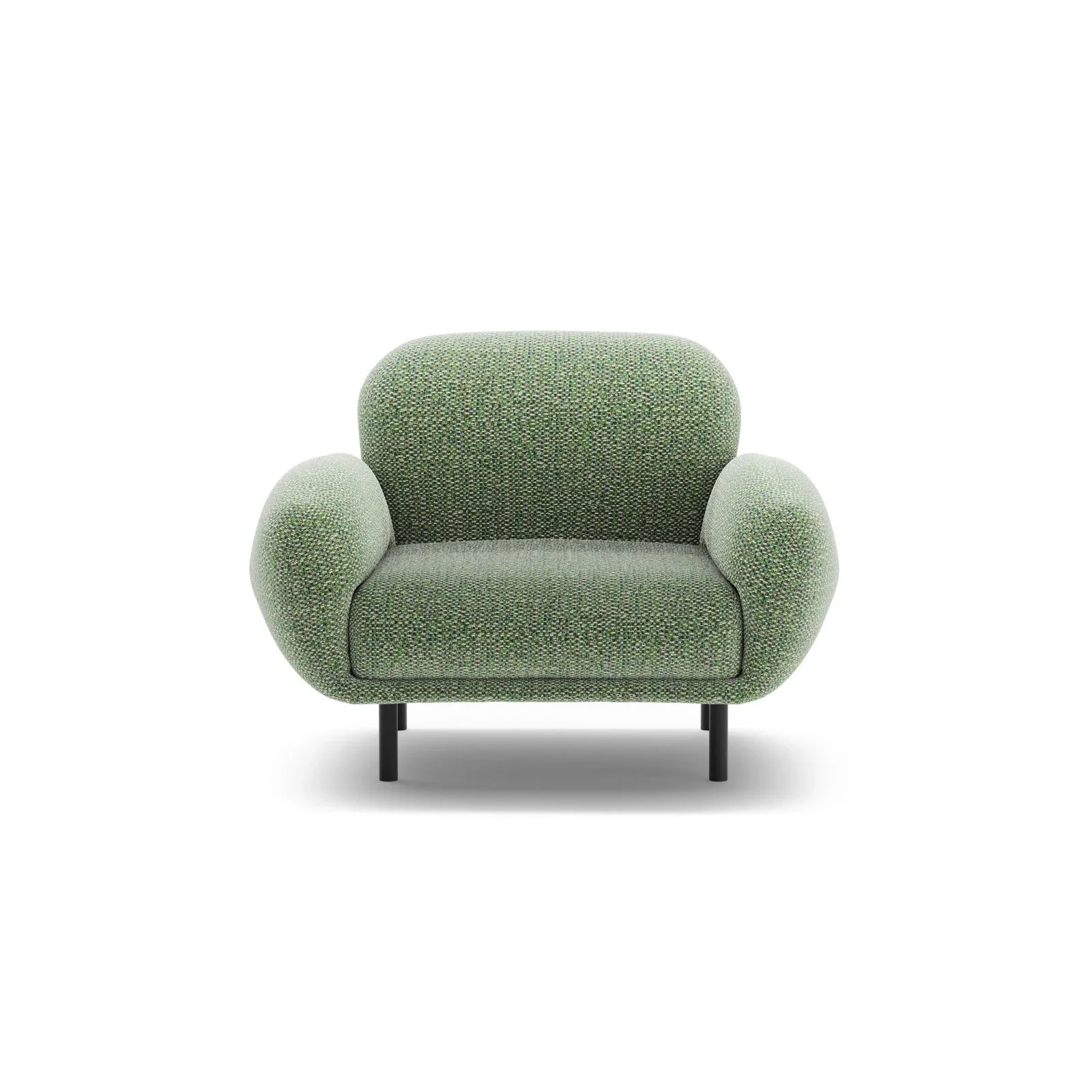 Poppy Sessel aus Samt, Chenille oder Boucle, 90x72 cm - Image 116