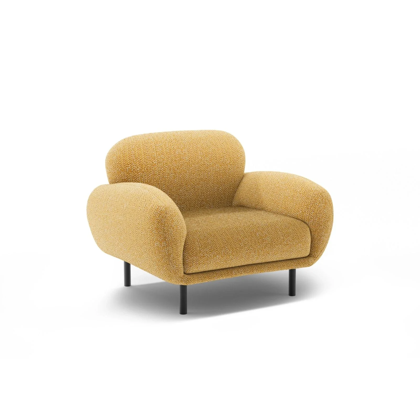 Poppy Sessel aus Samt, Chenille oder Boucle, 90x72 cm - Image 132