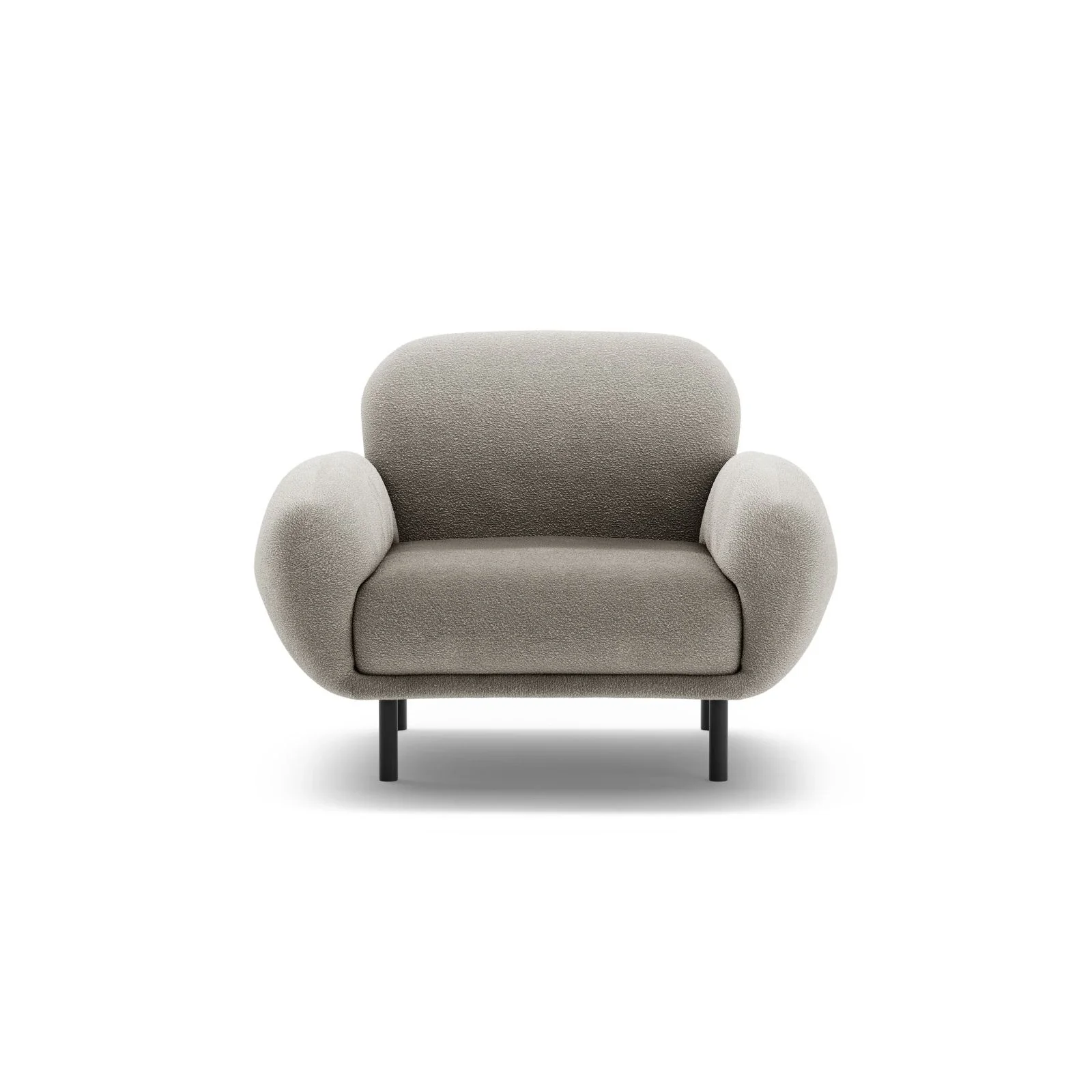 Poppy Sessel aus Samt, Chenille oder Boucle, 90x72 cm - Image 16