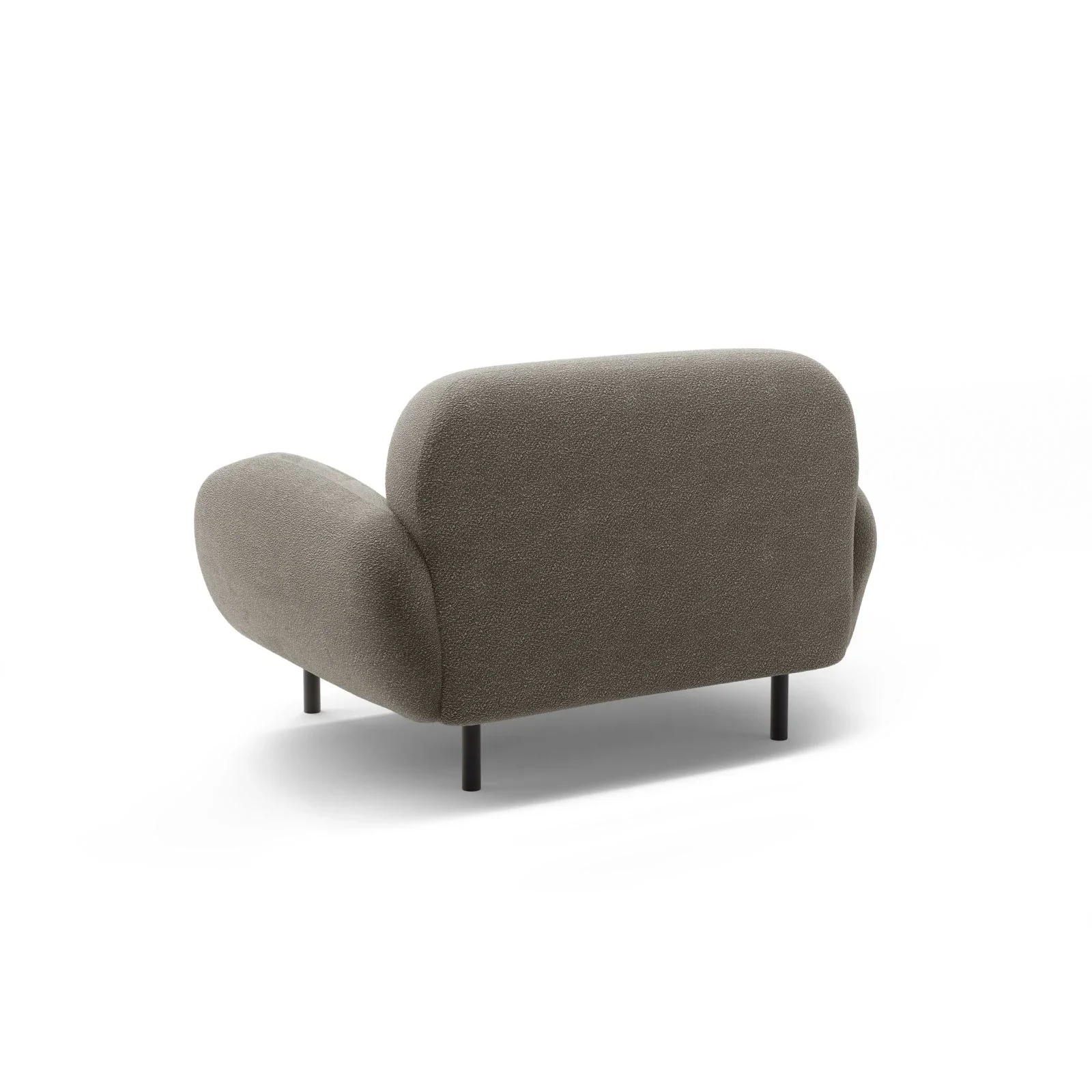 Poppy Sessel aus Samt, Chenille oder Boucle, 90x72 cm - Image 18