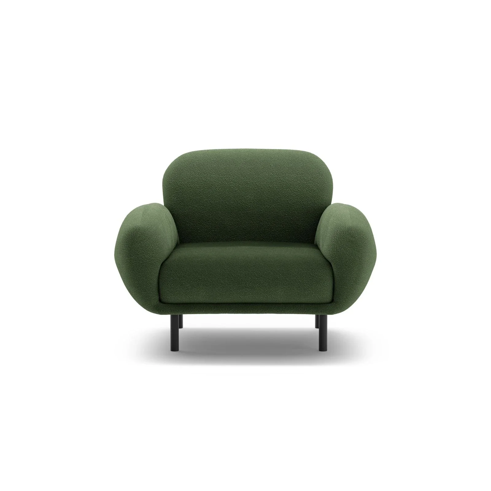 Poppy Sessel aus Samt, Chenille oder Boucle, 90x72 cm - Image 21