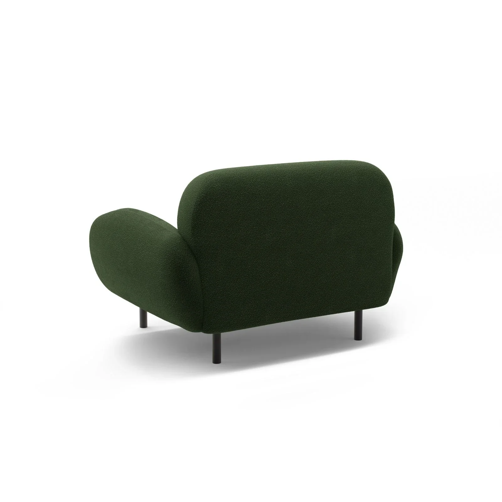 Poppy Sessel aus Samt, Chenille oder Boucle, 90x72 cm - Image 23