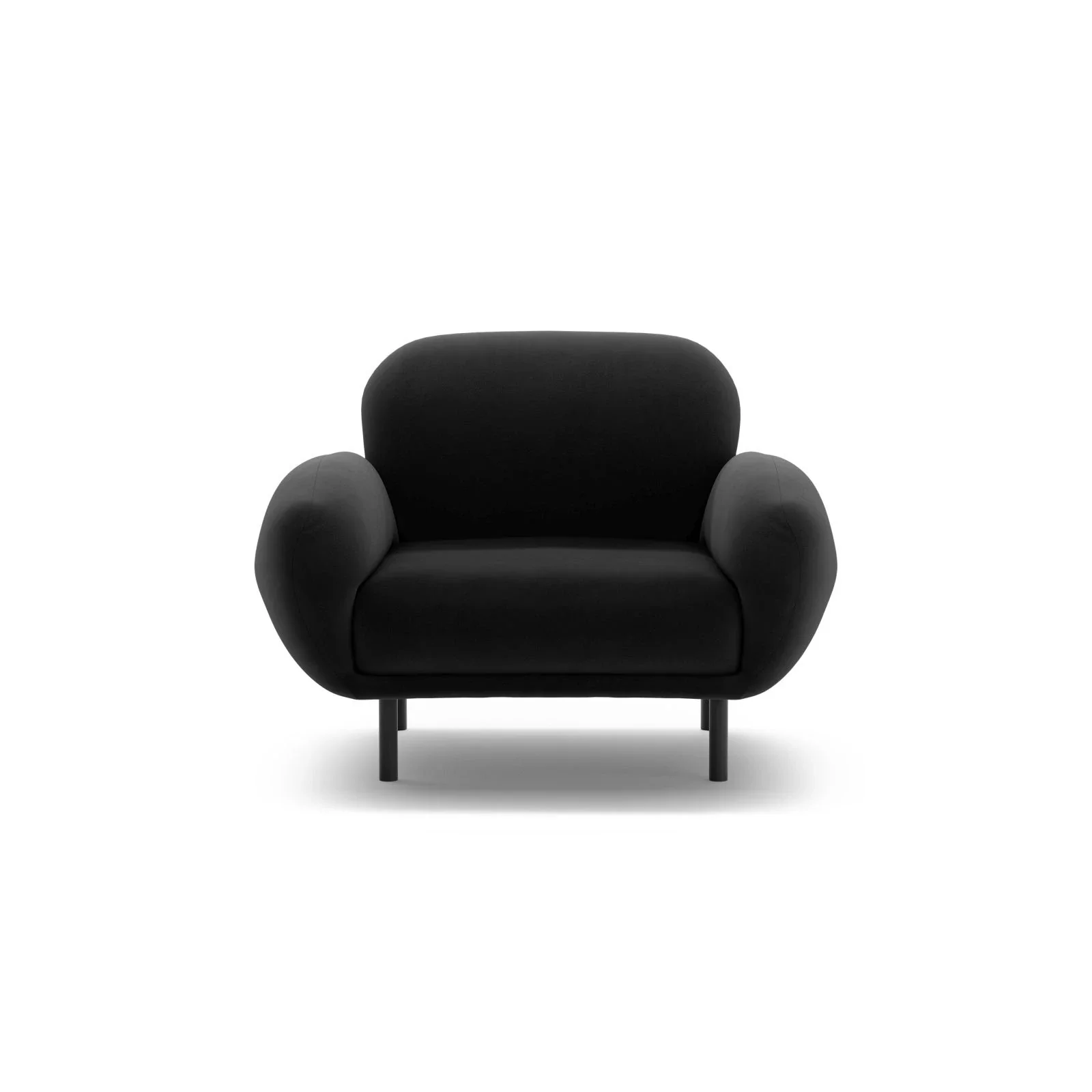 Poppy Sessel aus Samt, Chenille oder Boucle, 90x72 cm - Image 51