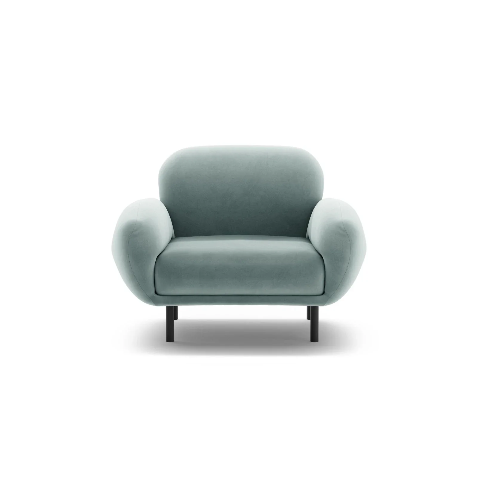 Poppy Sessel aus Samt, Chenille oder Boucle, 90x72 cm - Image 86