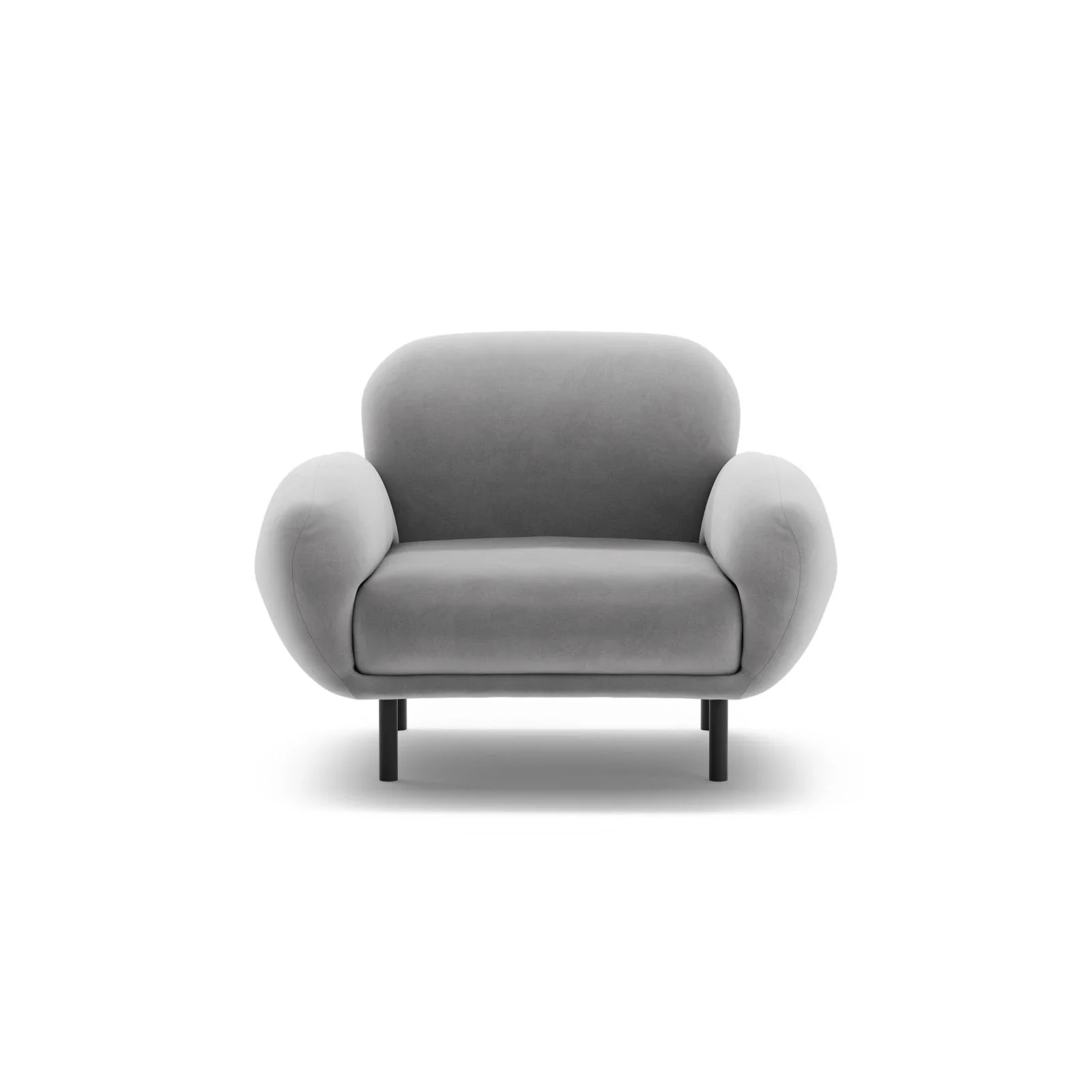 Poppy Sessel aus Samt, Chenille oder Boucle, 90x72 cm - Image 91