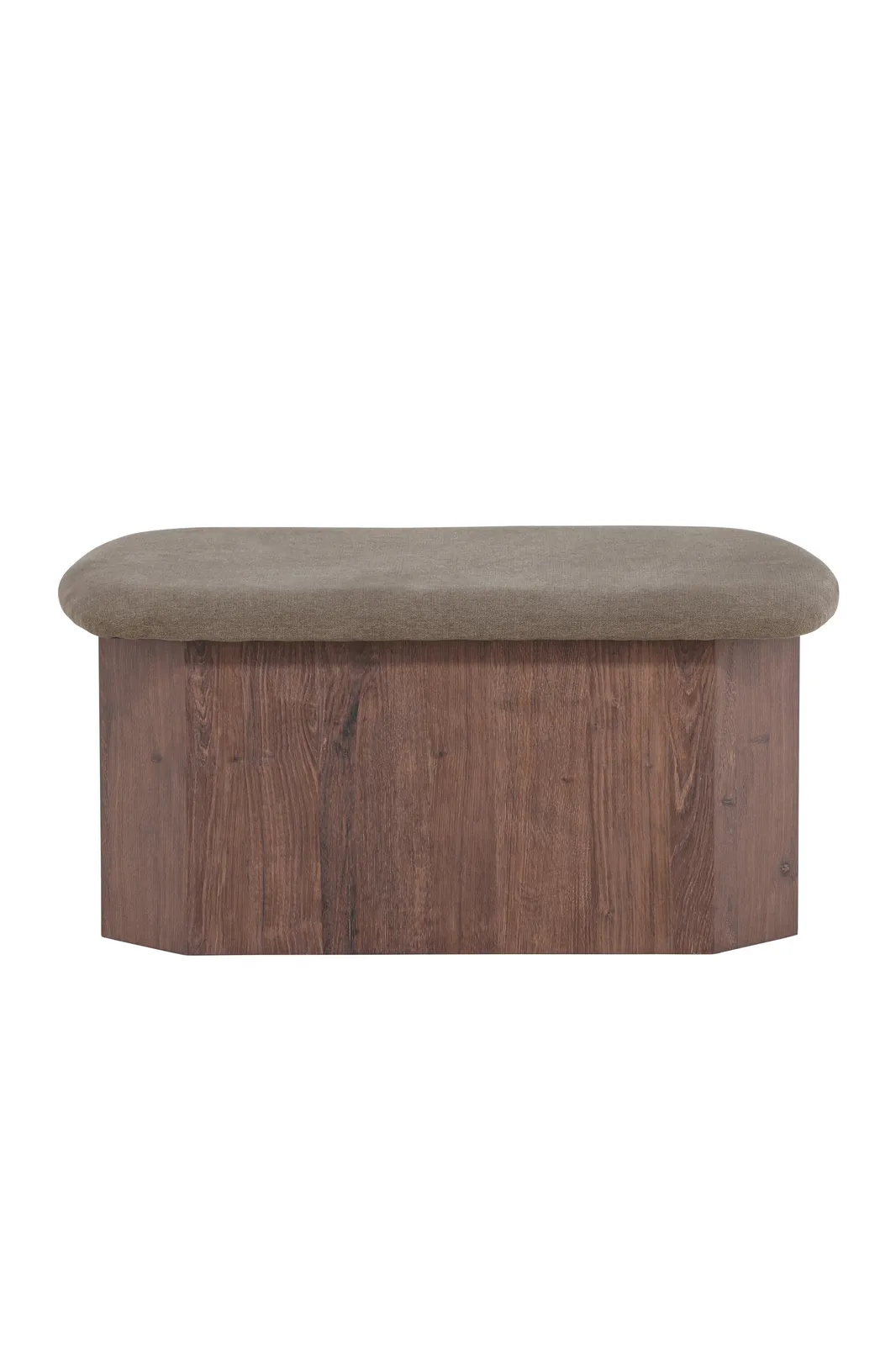 Pouf Todd mokkafarbend
