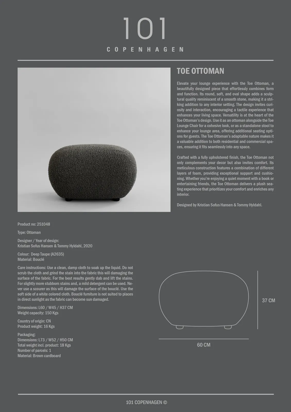 Pouf Toe in verschiedenen Ausführungen - Image 11