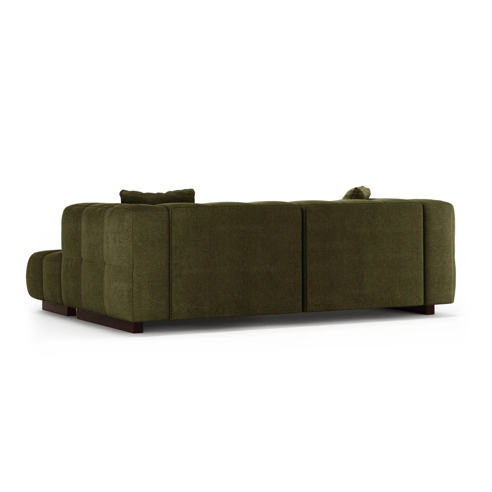 Puma 3-Sitzer Ecksofa Rechts mit Schlaffunktion, aus Samt oder Strukturstoff, 260x164 cm - Image 23