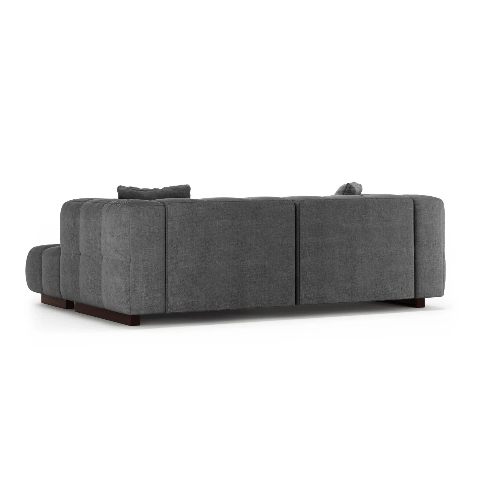 Puma 3-Sitzer Ecksofa Rechts mit Schlaffunktion, aus Samt oder Strukturstoff, 260x164 cm - Image 41