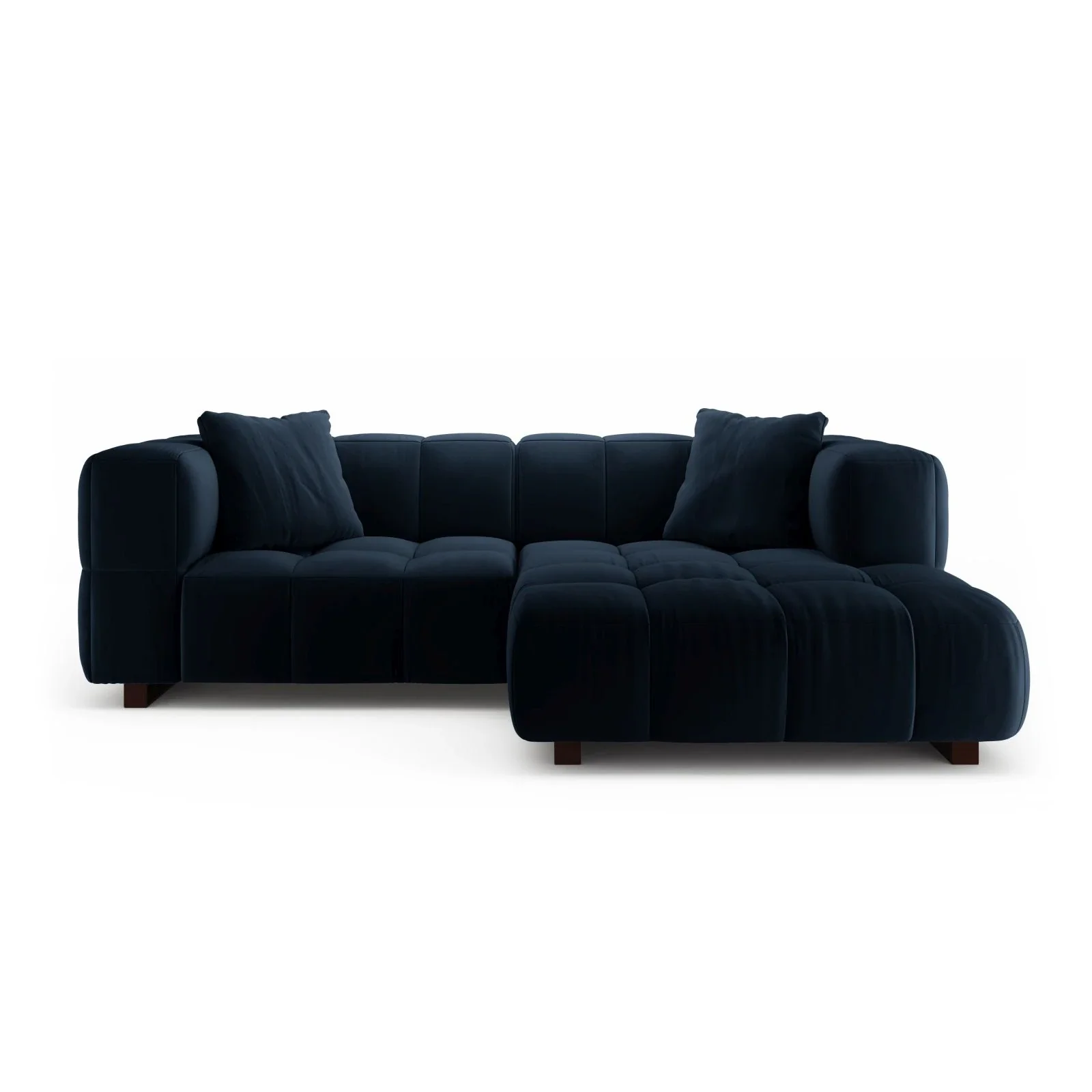 Puma 3-Sitzer Ecksofa Rechts mit Schlaffunktion, aus Samt oder Strukturstoff, 260x164 cm - Image 55