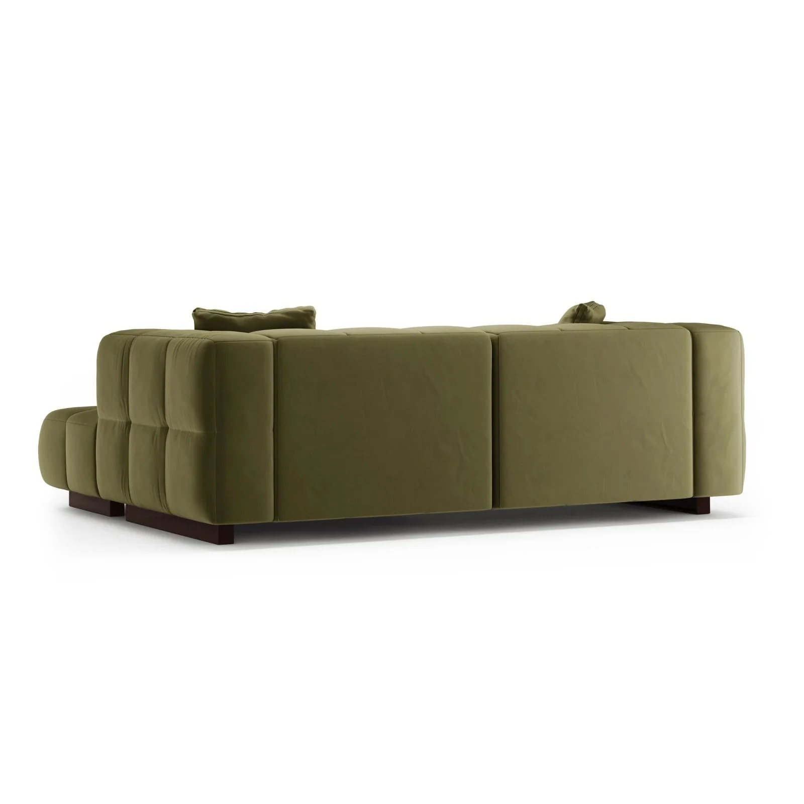 Puma 3-Sitzer Ecksofa Rechts mit Schlaffunktion, aus Samt oder Strukturstoff, 260x164 cm - Image 71