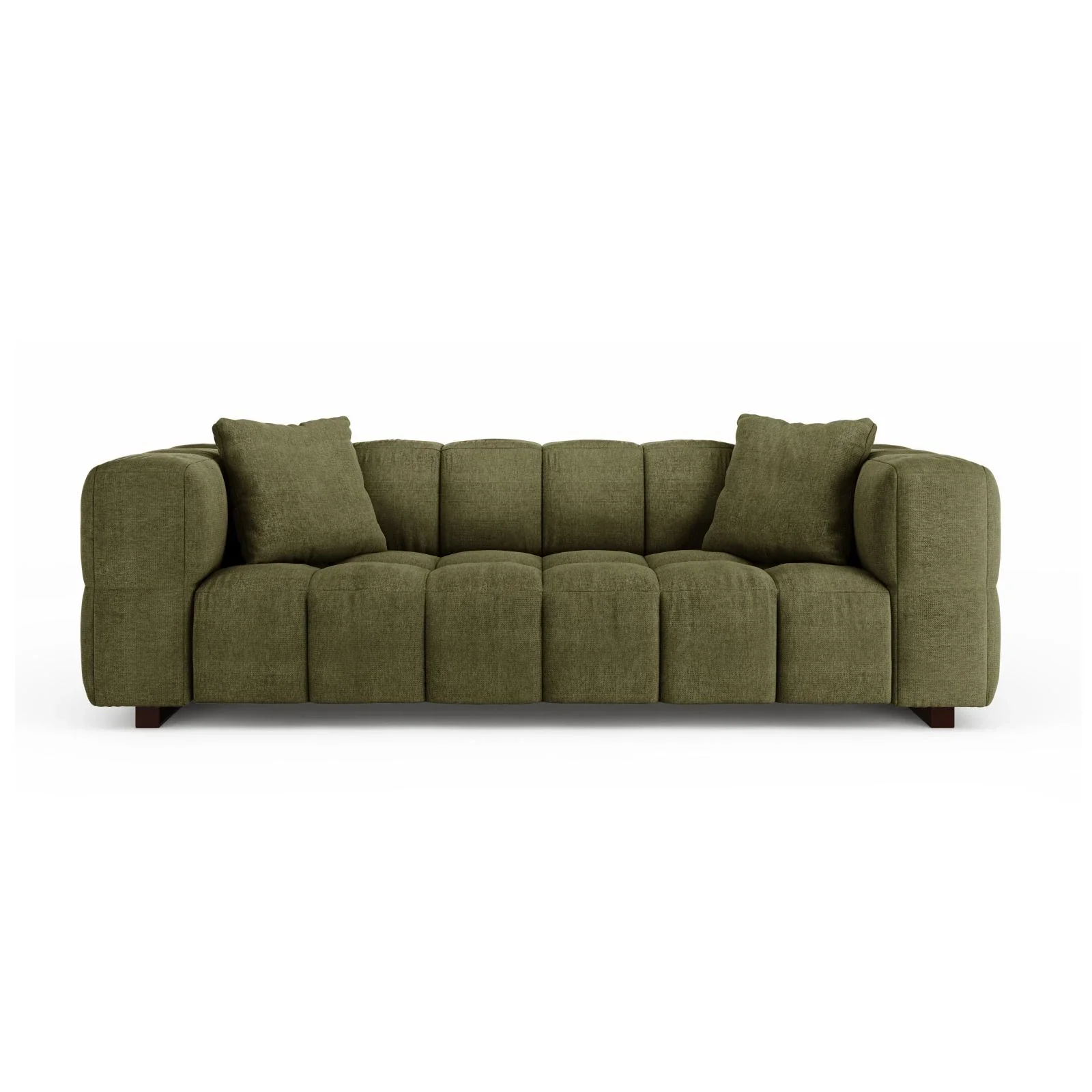 Puma 3-Sitzer Sofa mit Schlaffunktion aus Samt oder Strukturstoff, 260x92 cm - Image 17