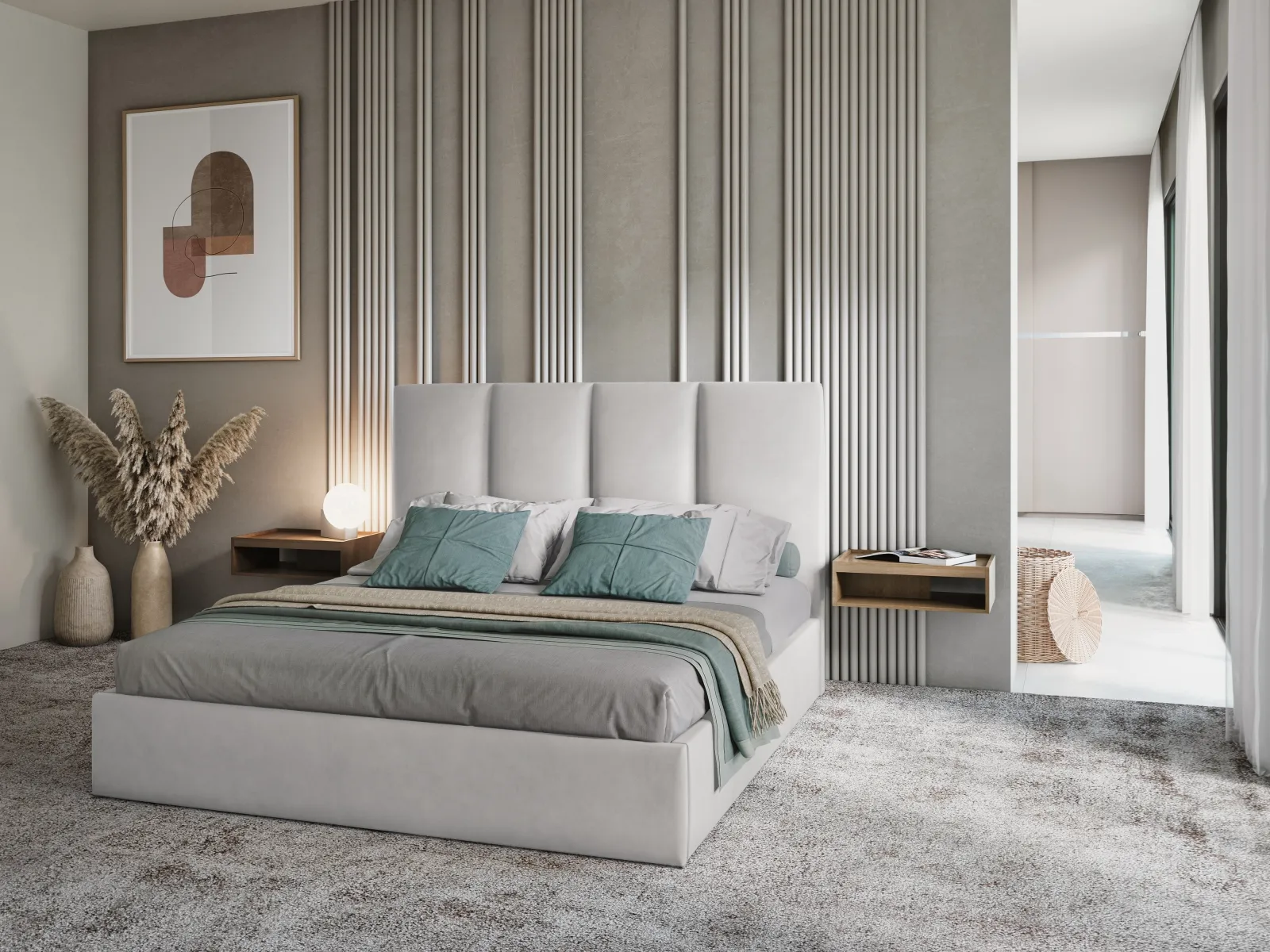 Pyla Bett mit Stauraum und Kopfteil in Samt, 180x200 cm - Image 42