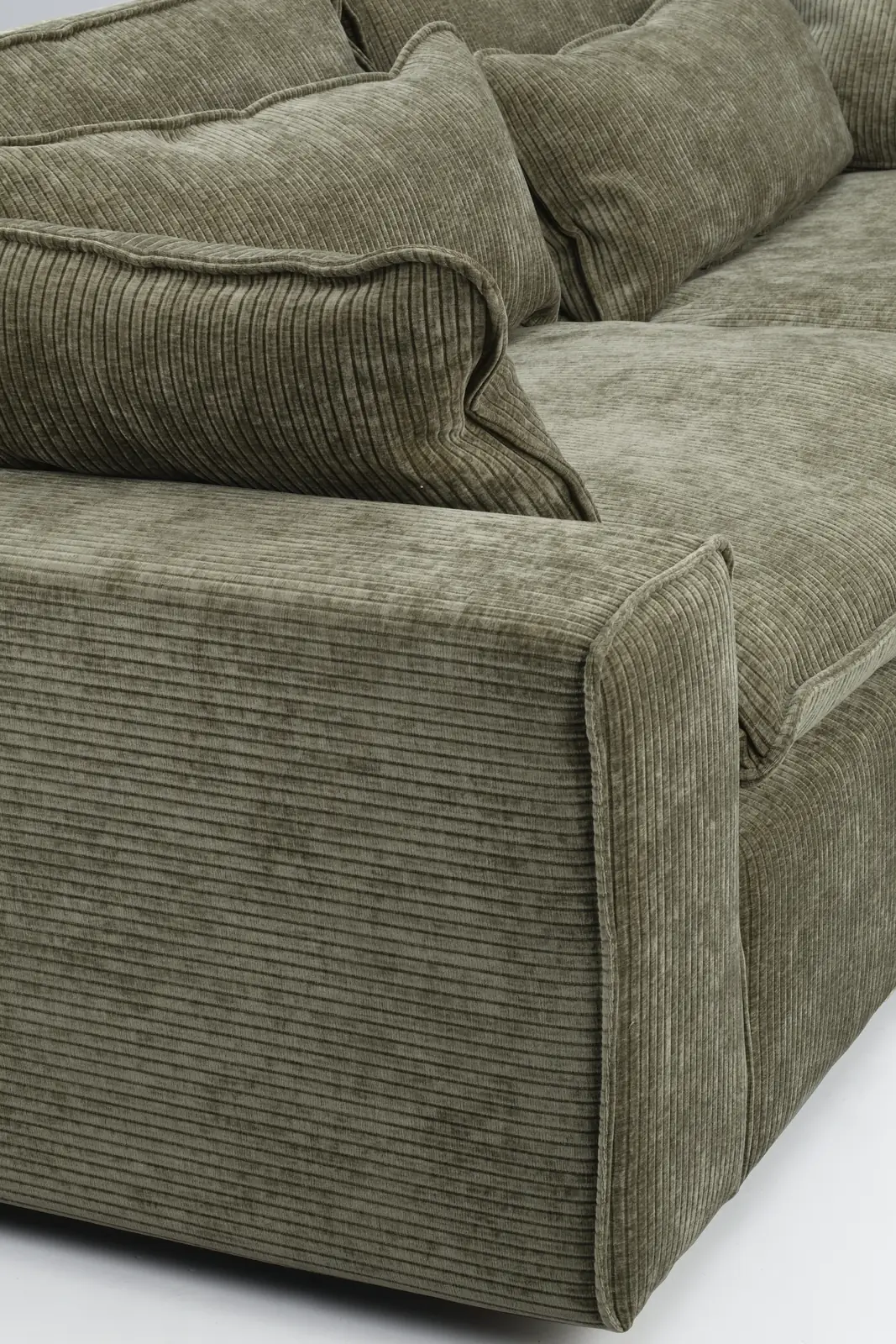 RAWLINS 3-Sitzer Sofa in rachel grün, 259x116x85 cm - Image 6