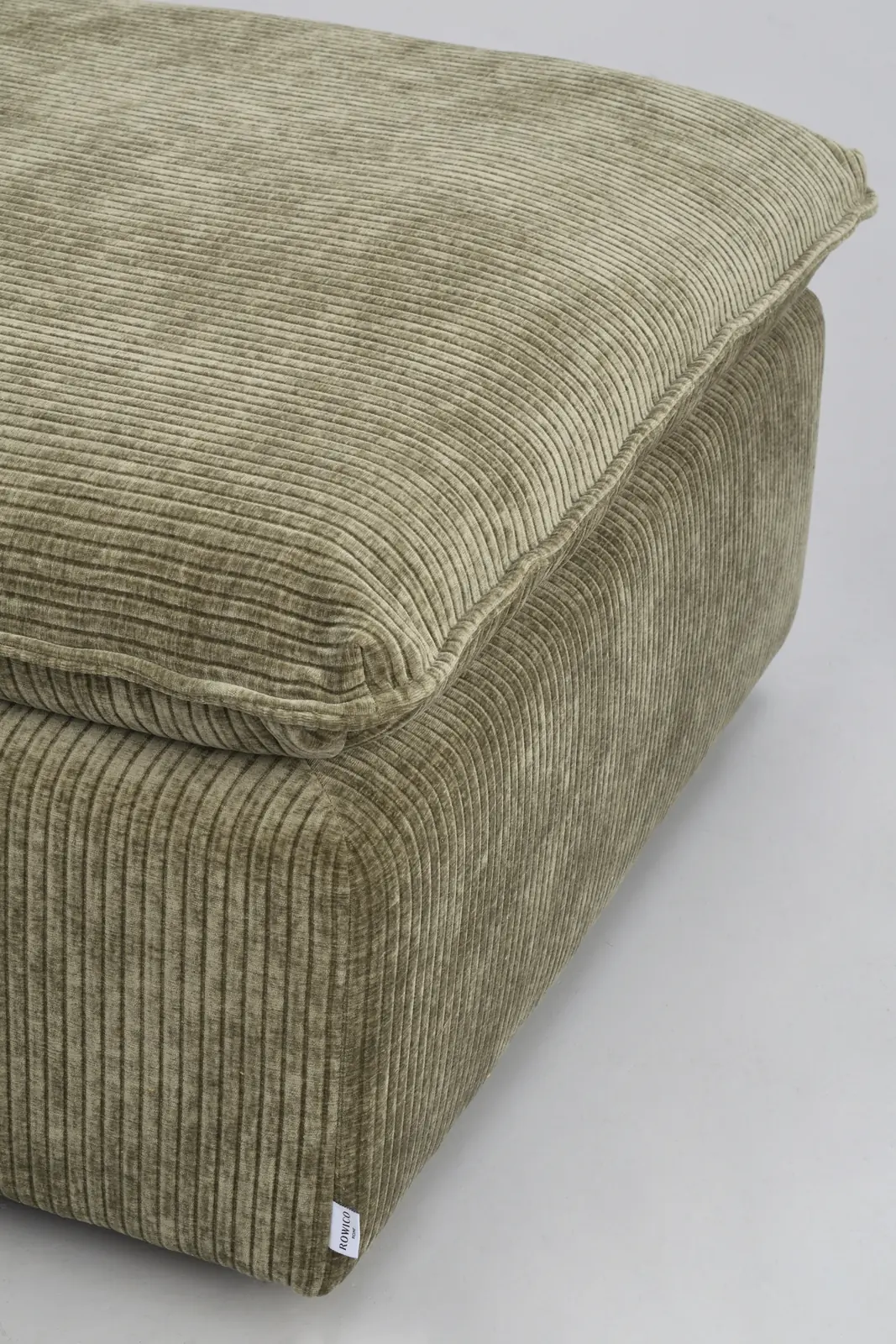 RAWLINS Fußhocker in Rachel grün, 91x91x45 cm - Image 2